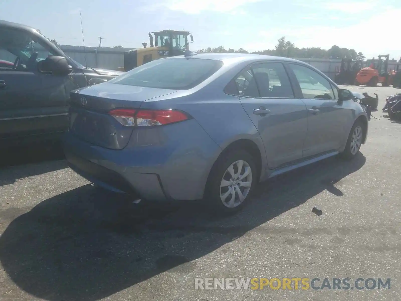 4 Photograph of a damaged car JTDEPMAE1MJ118495 TOYOTA COROLLA 2021