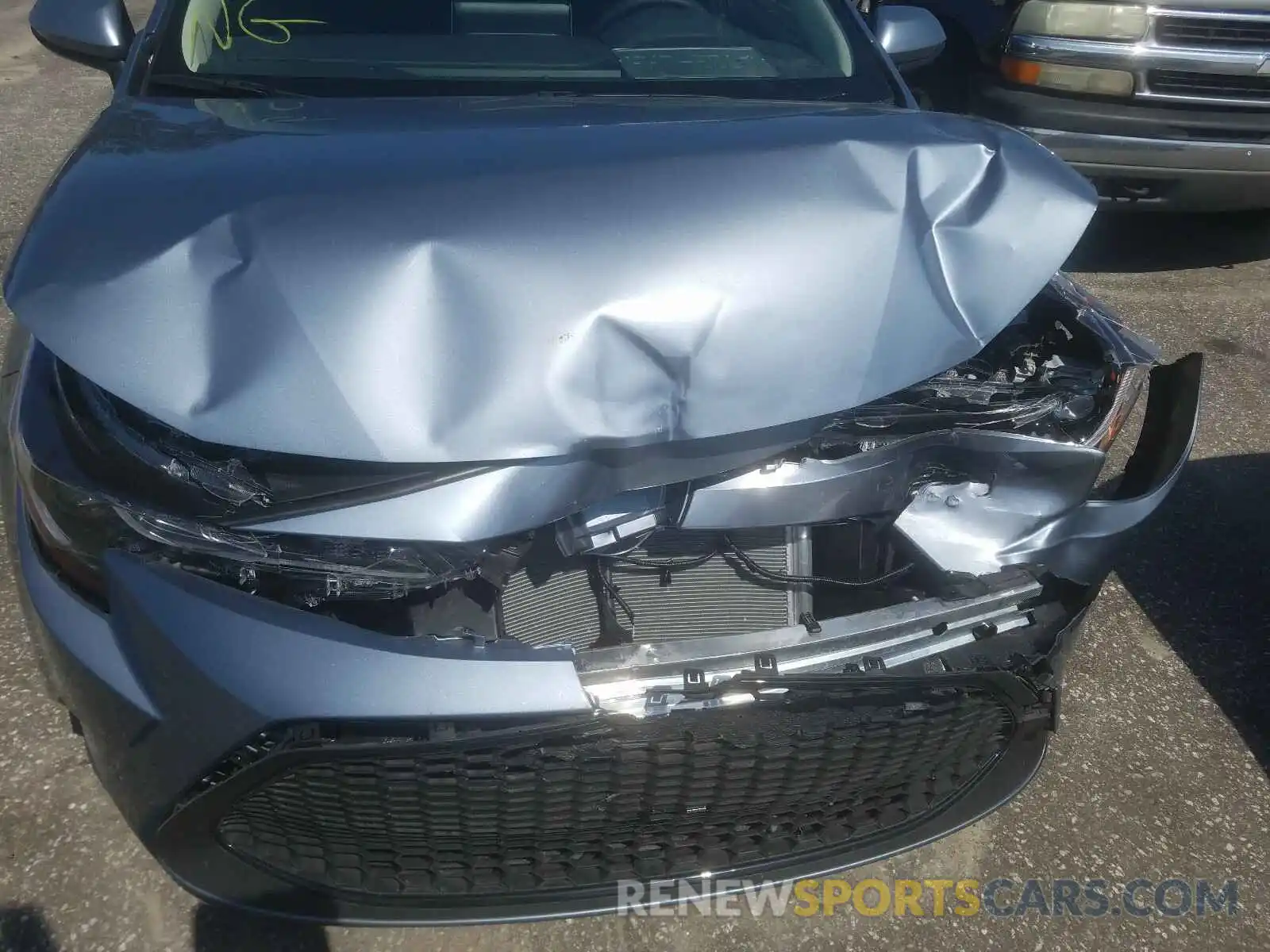 9 Photograph of a damaged car JTDEPMAE1MJ118495 TOYOTA COROLLA 2021