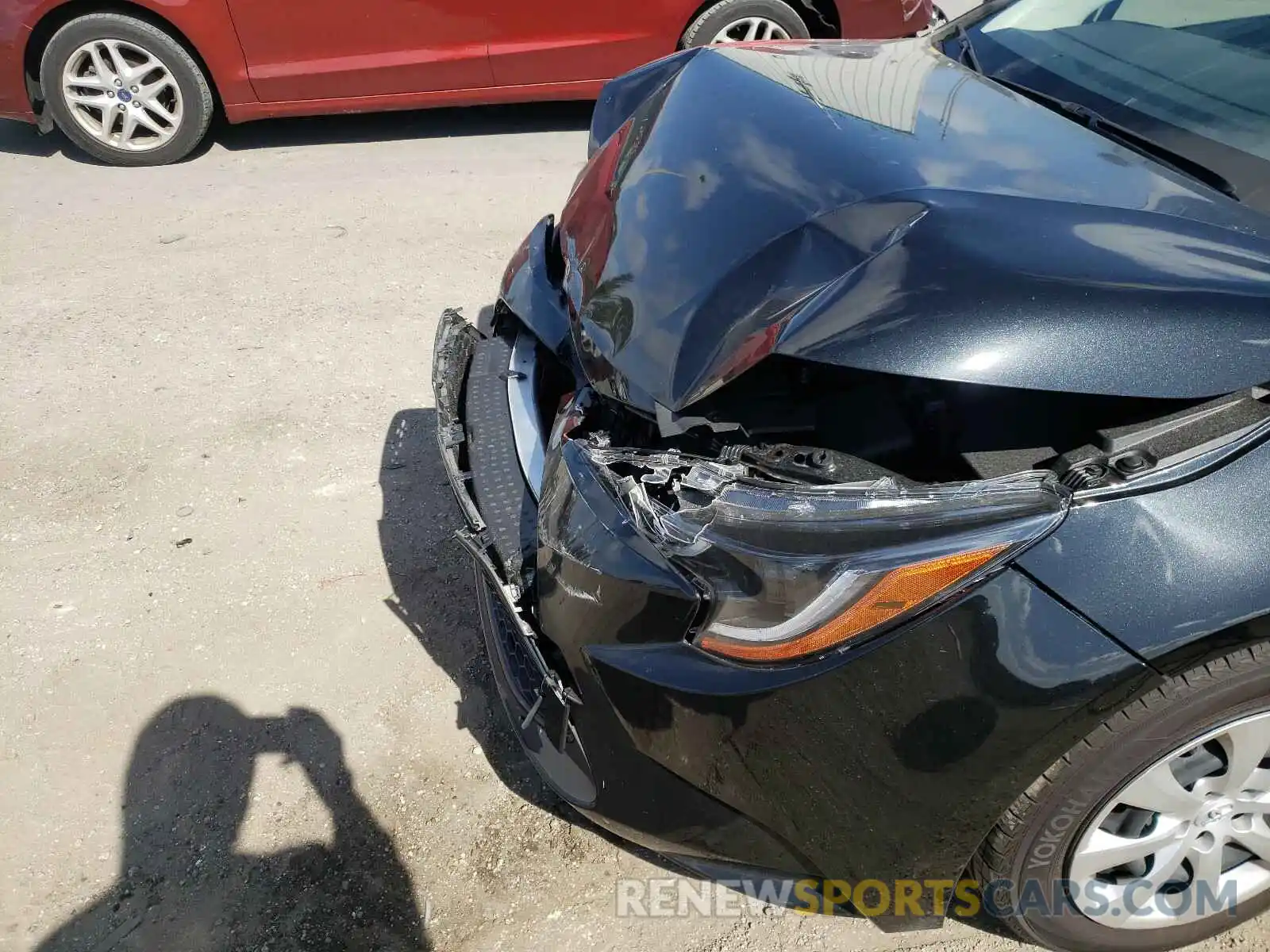 9 Photograph of a damaged car JTDEPMAE1MJ119498 TOYOTA COROLLA 2021