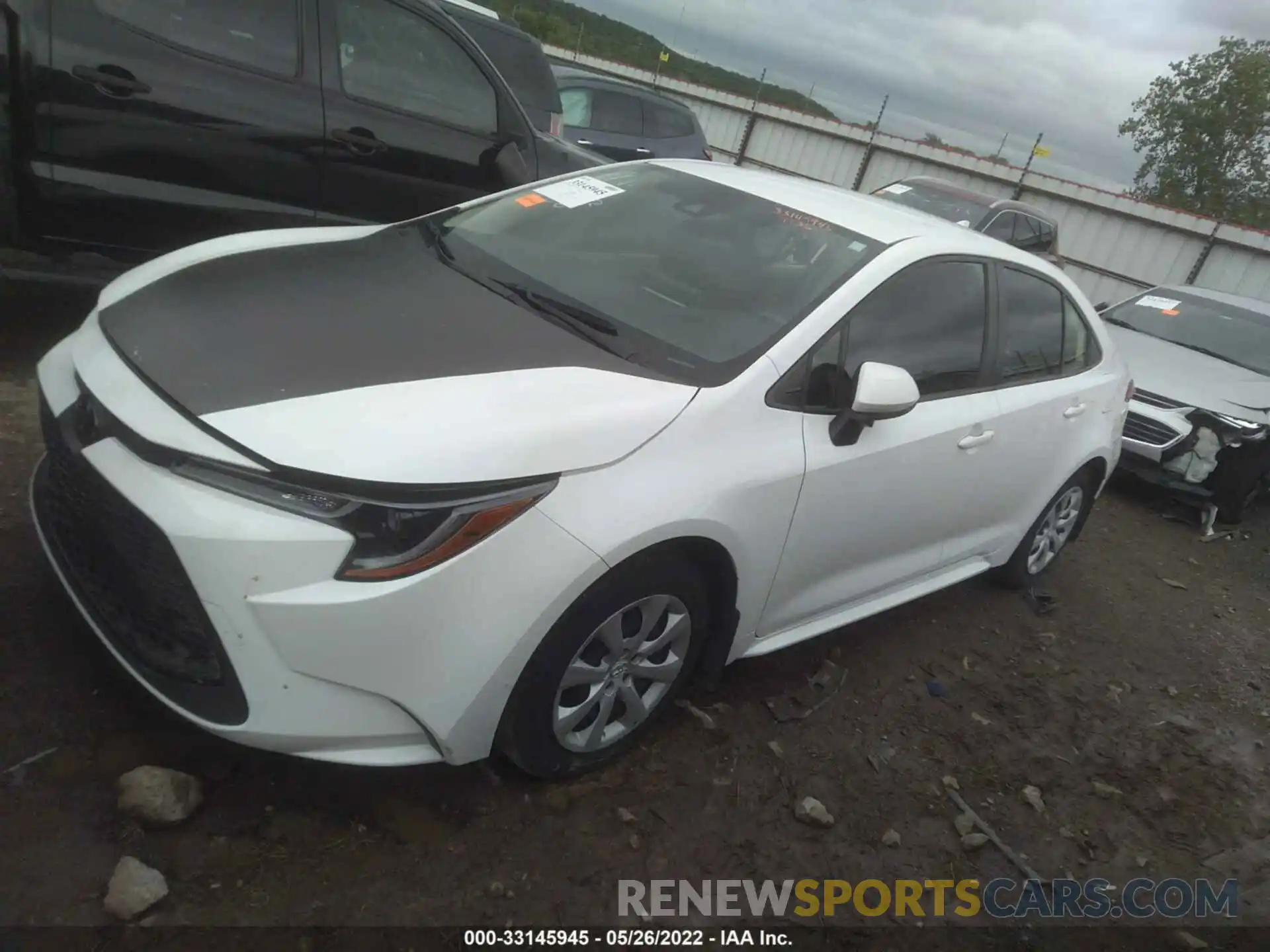 2 Photograph of a damaged car JTDEPMAE1MJ120702 TOYOTA COROLLA 2021