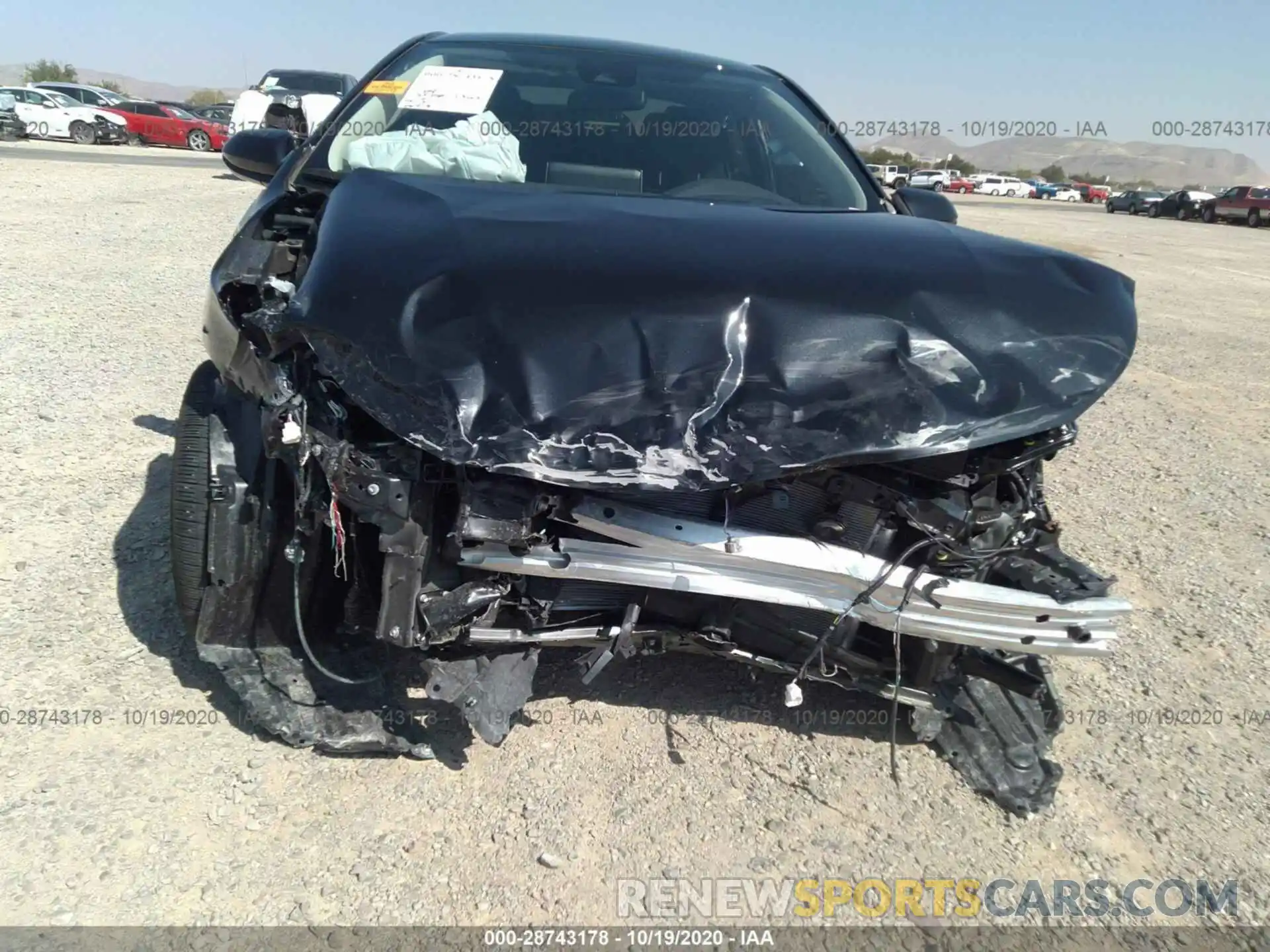 6 Photograph of a damaged car JTDEPMAE1MJ120893 TOYOTA COROLLA 2021