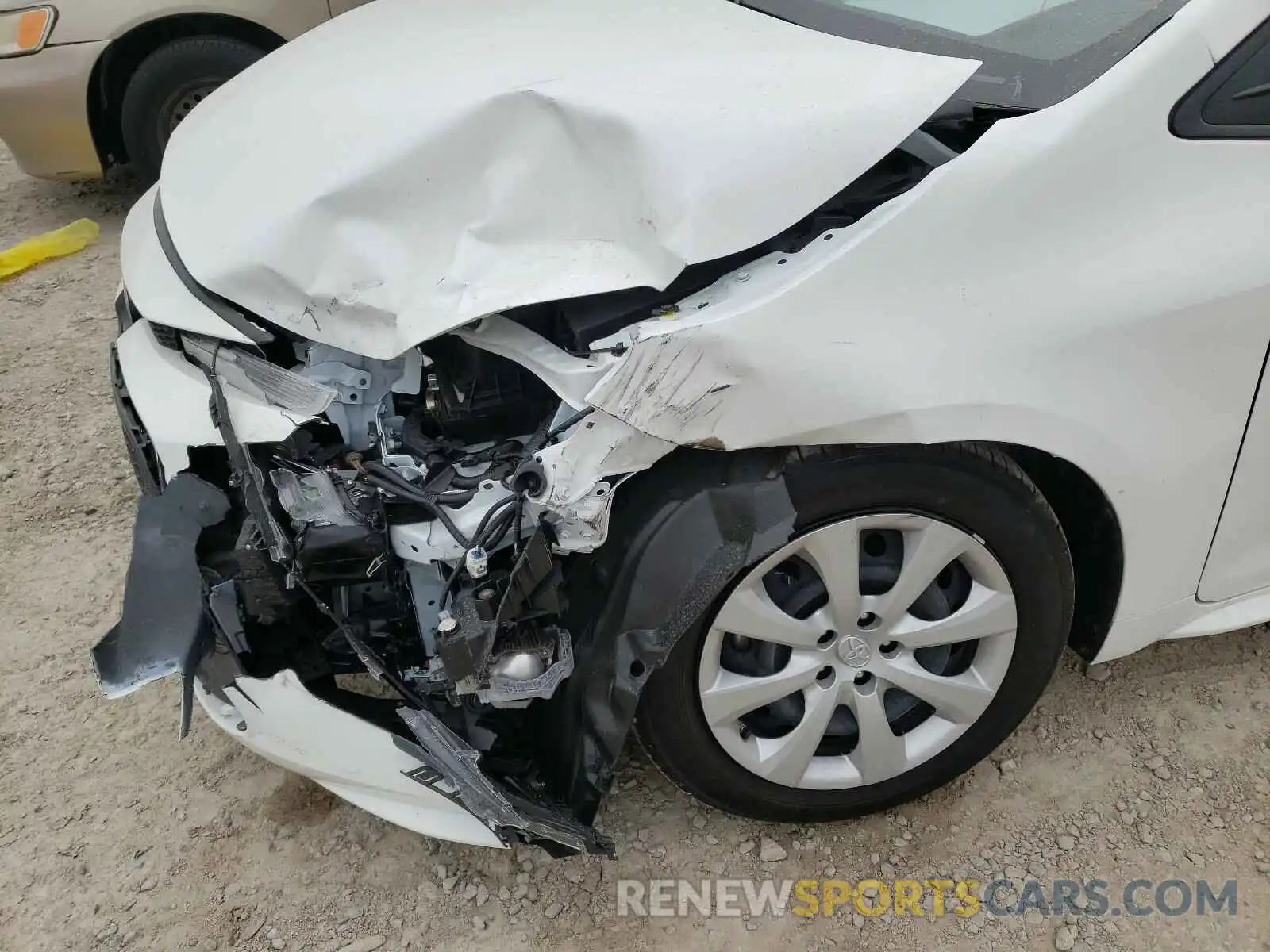 9 Photograph of a damaged car JTDEPMAE1MJ123132 TOYOTA COROLLA 2021