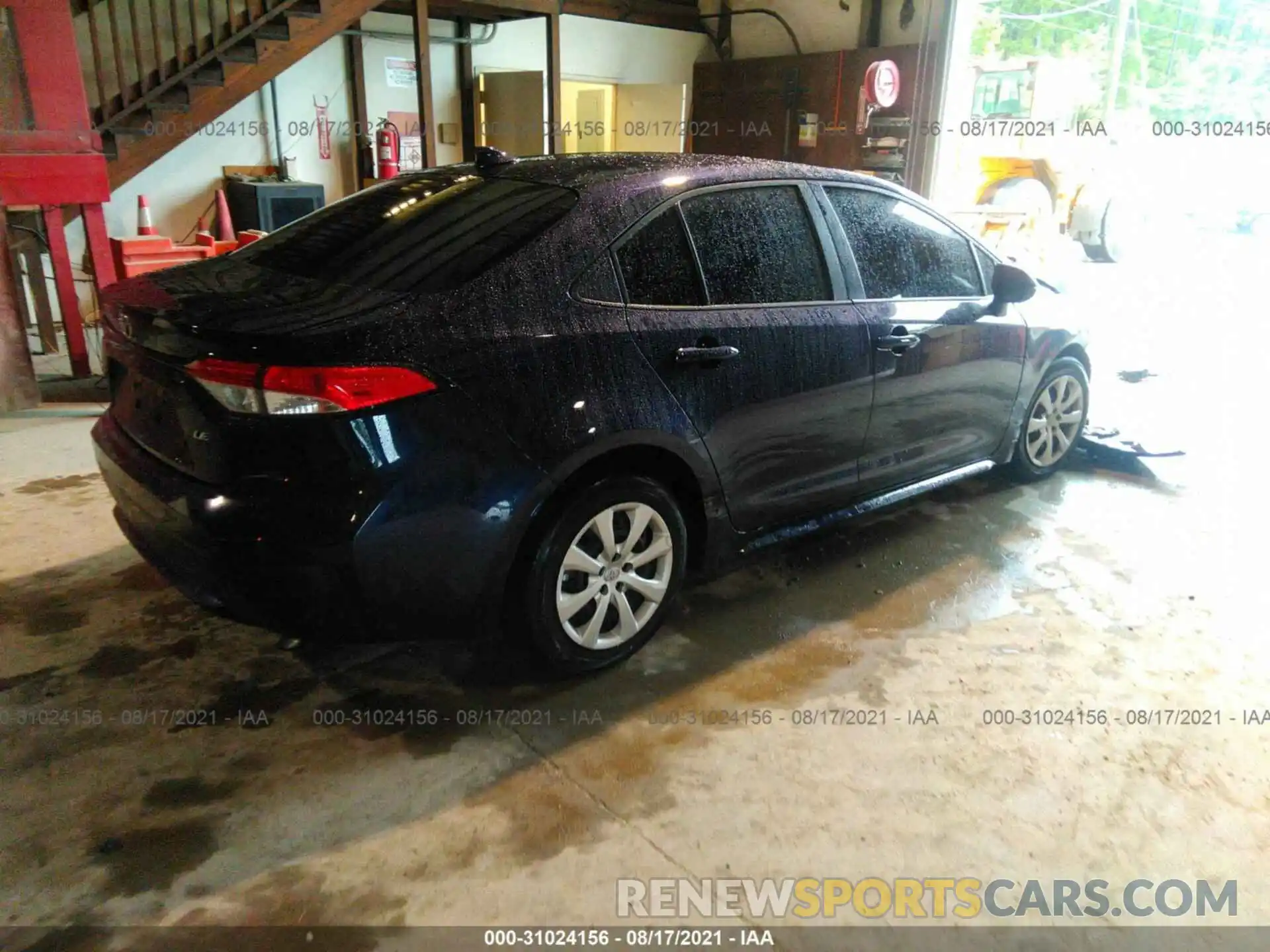 4 Photograph of a damaged car JTDEPMAE1MJ124328 TOYOTA COROLLA 2021