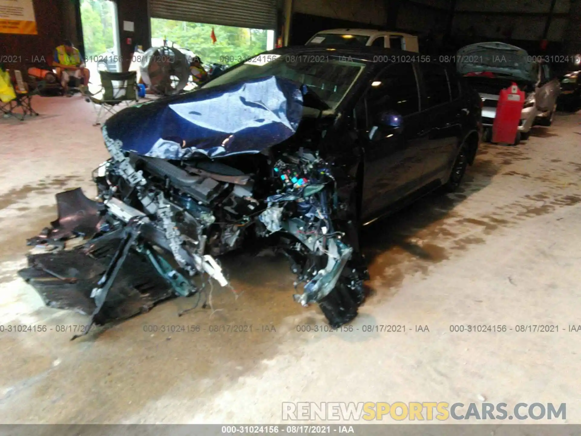 6 Photograph of a damaged car JTDEPMAE1MJ124328 TOYOTA COROLLA 2021