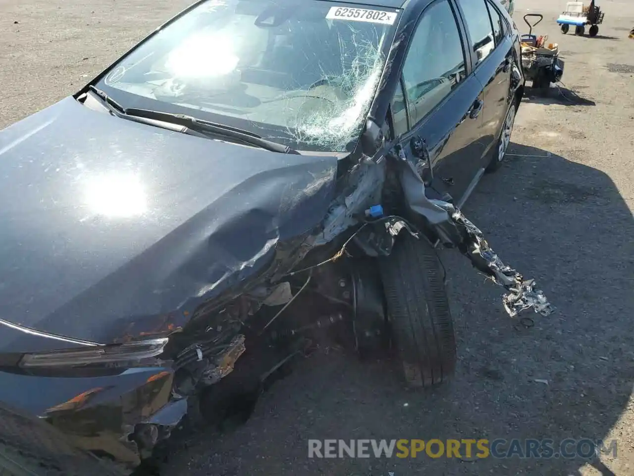 9 Photograph of a damaged car JTDEPMAE1MJ127004 TOYOTA COROLLA 2021