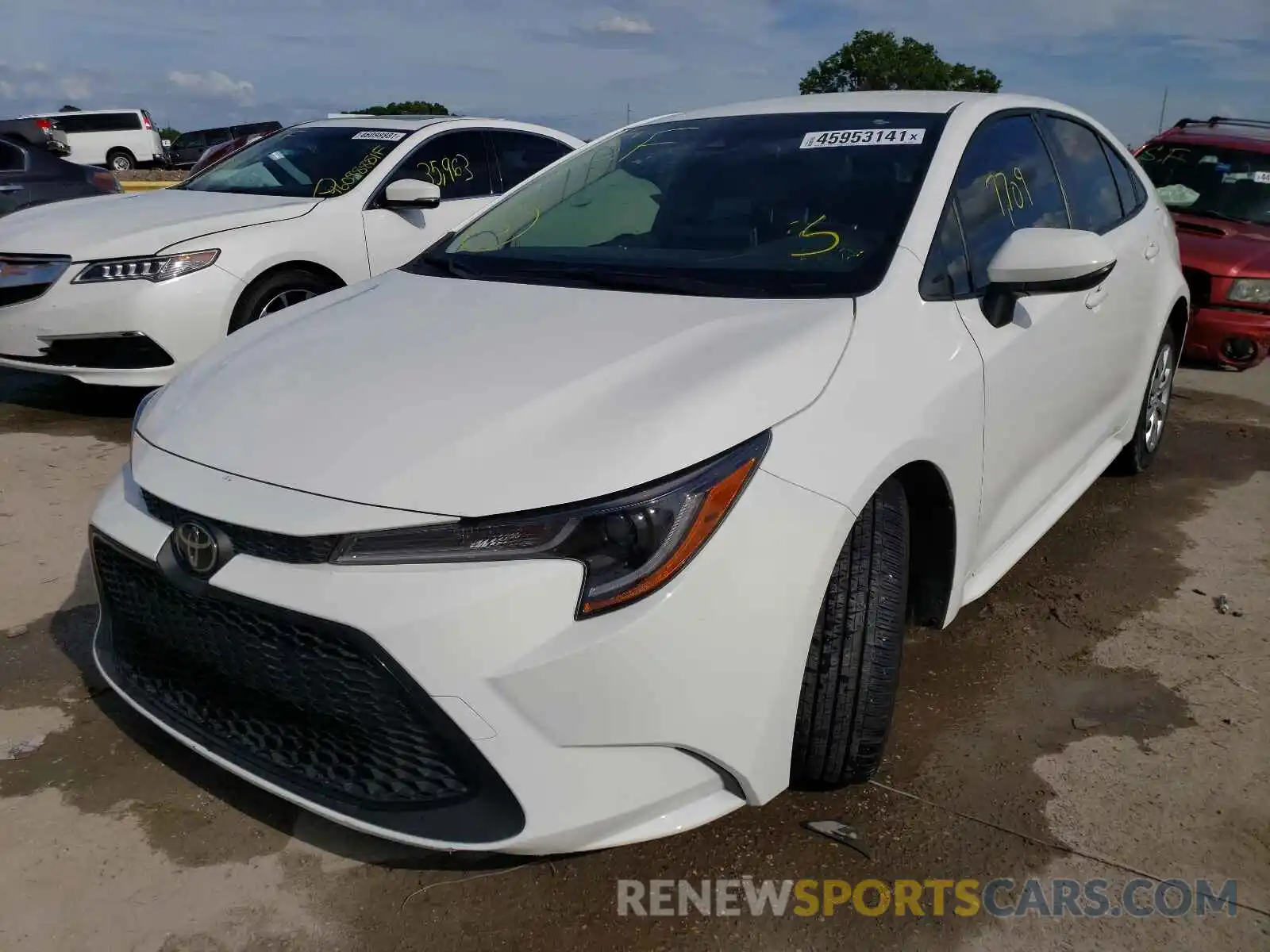 2 Photograph of a damaged car JTDEPMAE1MJ127861 TOYOTA COROLLA 2021