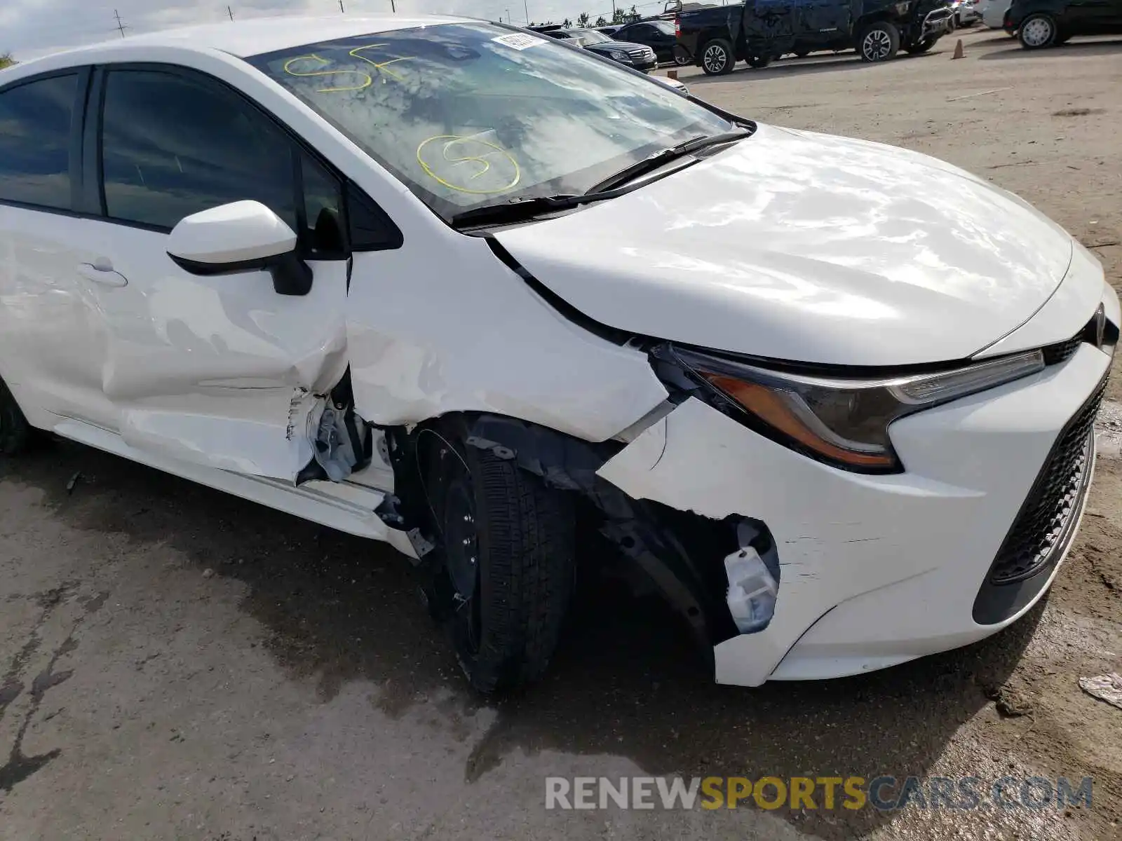 9 Photograph of a damaged car JTDEPMAE1MJ127861 TOYOTA COROLLA 2021