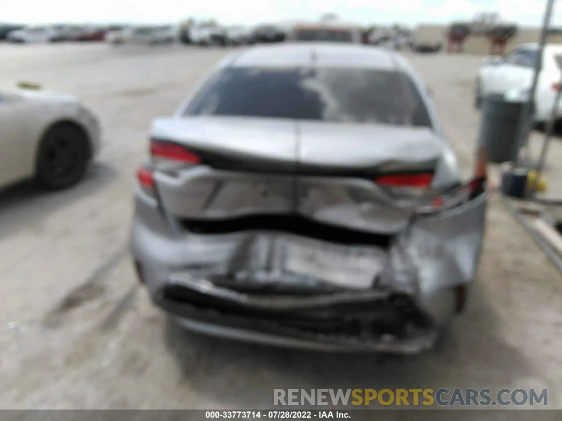 6 Photograph of a damaged car JTDEPMAE1MJ128301 TOYOTA COROLLA 2021