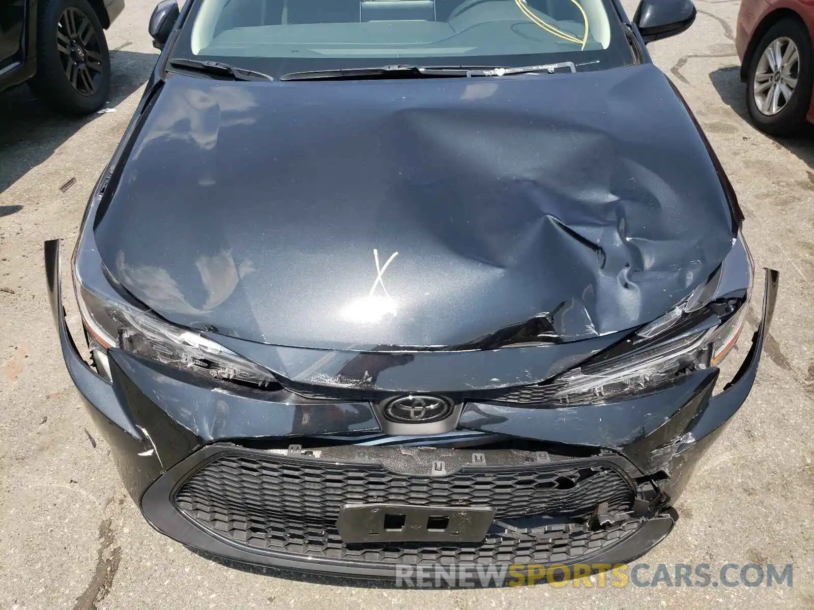 7 Photograph of a damaged car JTDEPMAE1MJ129397 TOYOTA COROLLA 2021