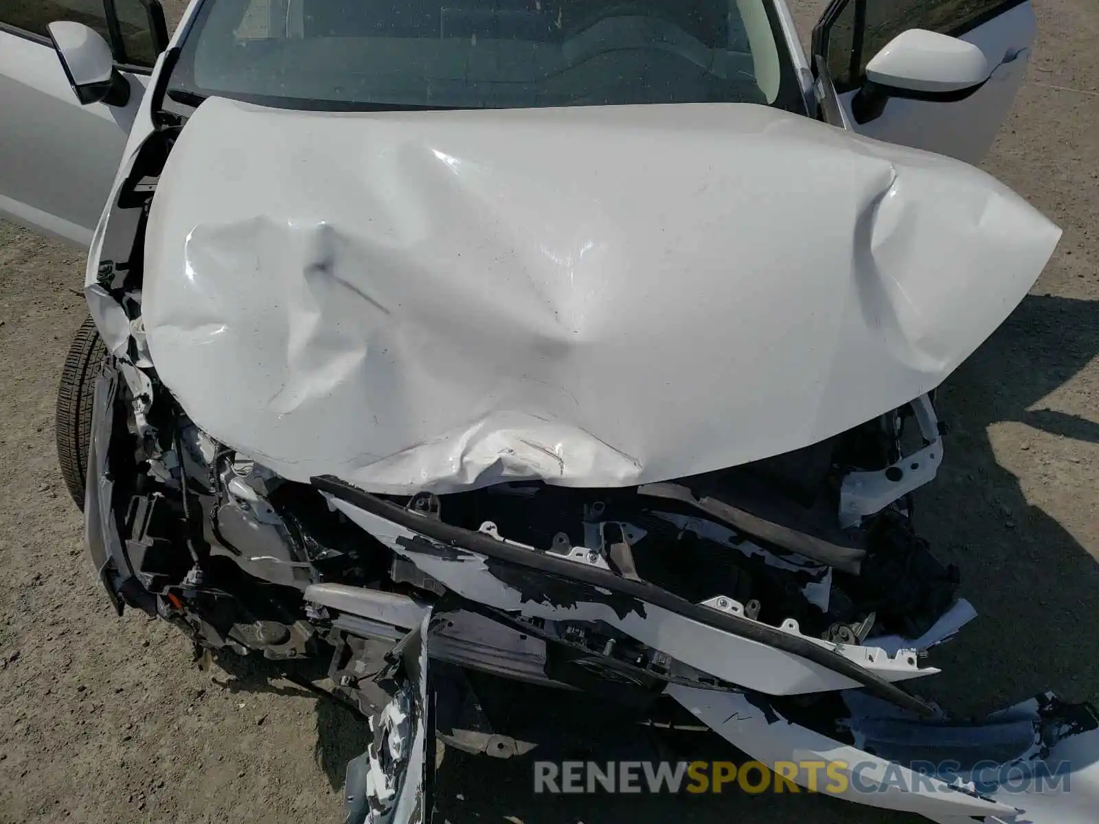 7 Photograph of a damaged car JTDEPMAE1MJ130646 TOYOTA COROLLA 2021