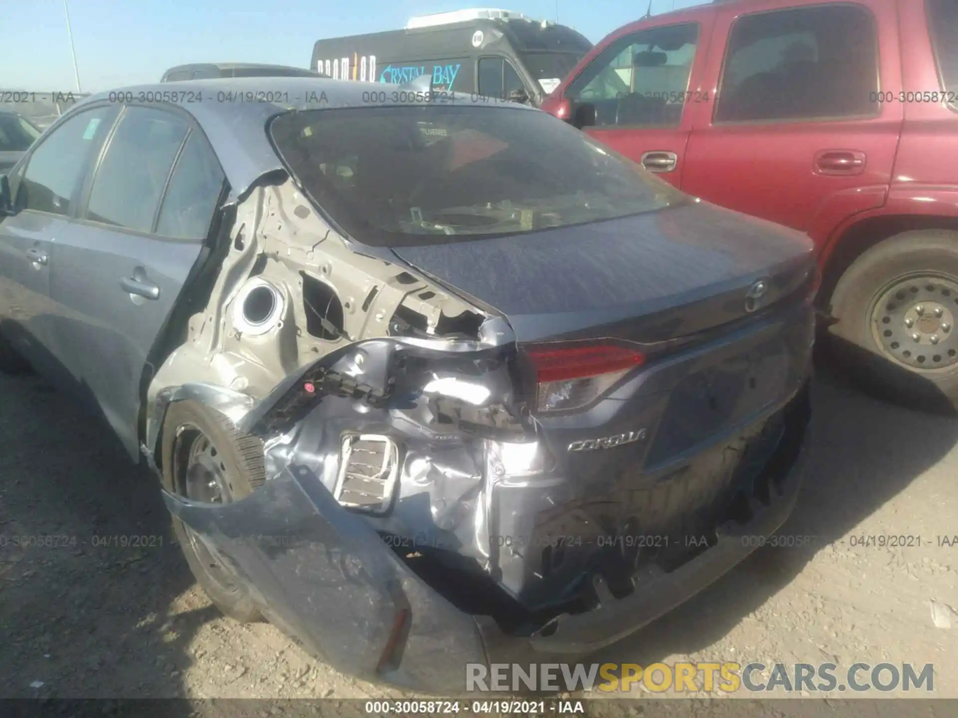 6 Photograph of a damaged car JTDEPMAE1MJ131151 TOYOTA COROLLA 2021