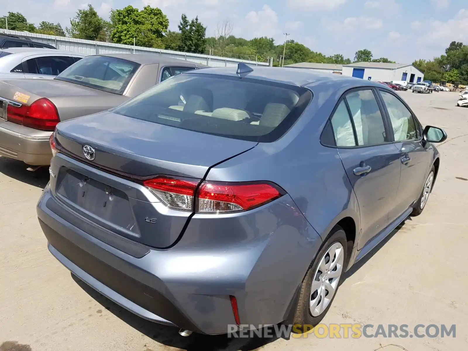 4 Photograph of a damaged car JTDEPMAE1MJ132445 TOYOTA COROLLA 2021