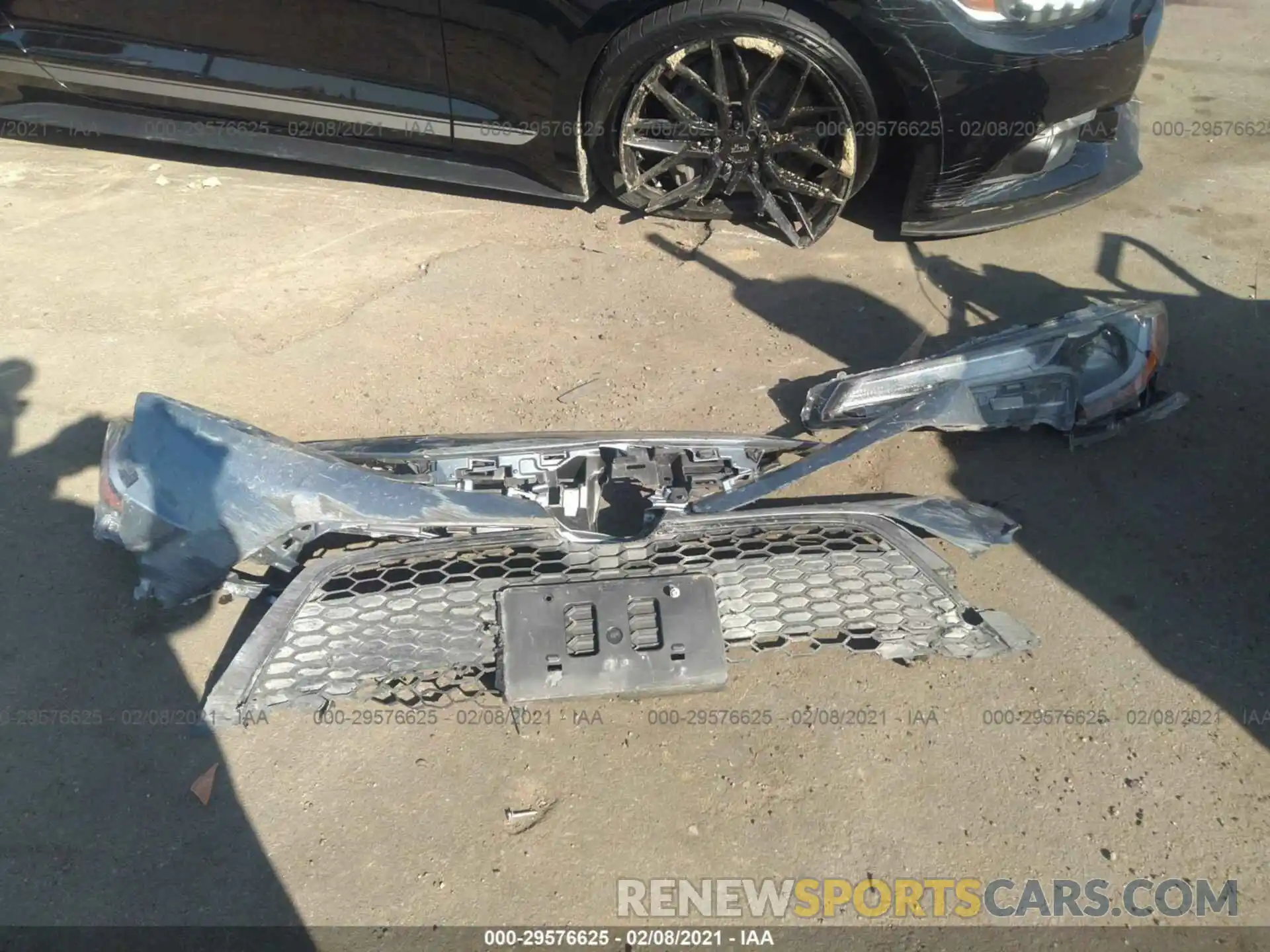 12 Photograph of a damaged car JTDEPMAE1MJ132994 TOYOTA COROLLA 2021