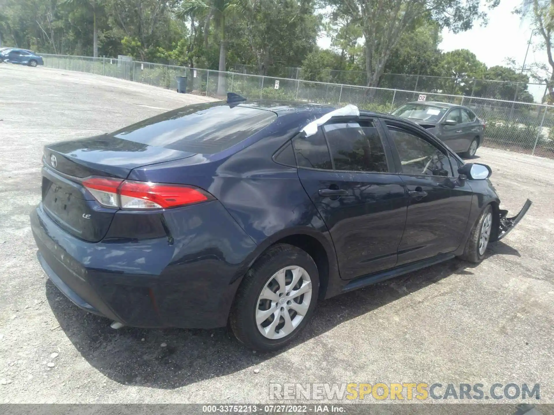 4 Photograph of a damaged car JTDEPMAE1MJ134230 TOYOTA COROLLA 2021