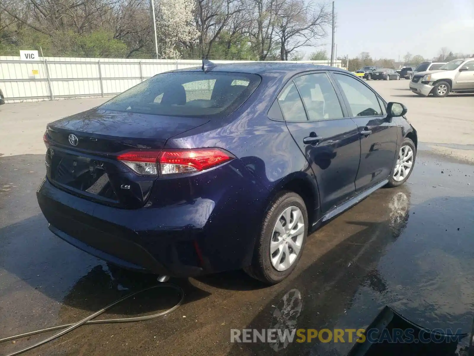 4 Photograph of a damaged car JTDEPMAE1MJ134311 TOYOTA COROLLA 2021