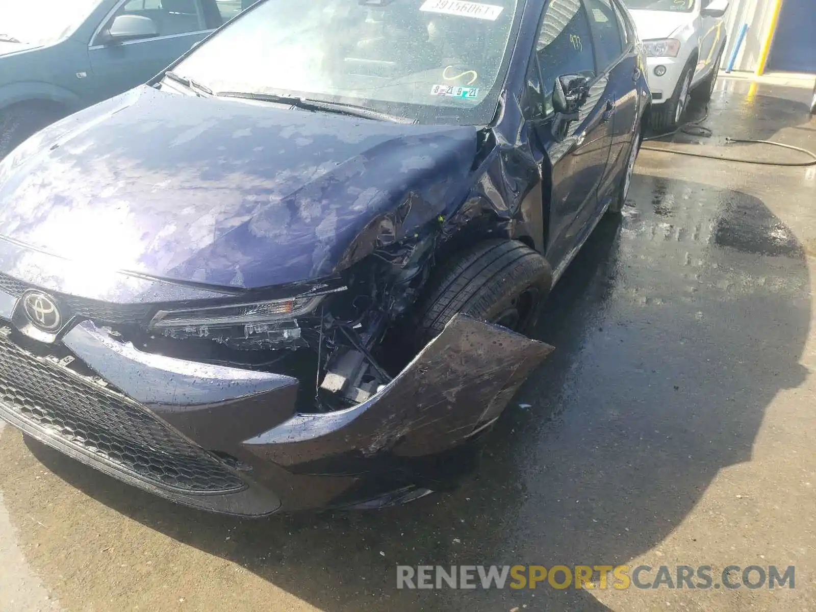 9 Photograph of a damaged car JTDEPMAE1MJ134311 TOYOTA COROLLA 2021