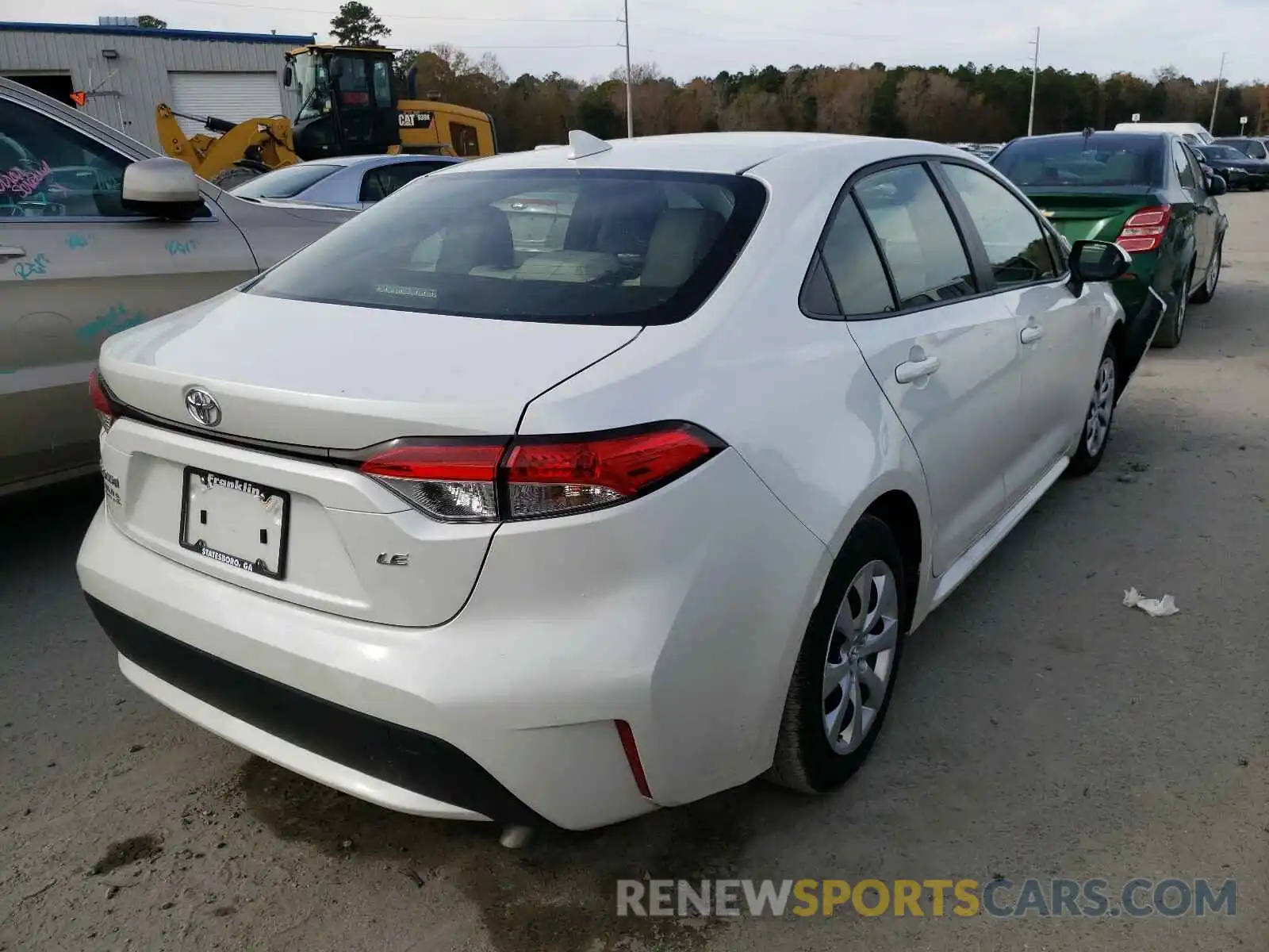 4 Photograph of a damaged car JTDEPMAE1MJ135054 TOYOTA COROLLA 2021