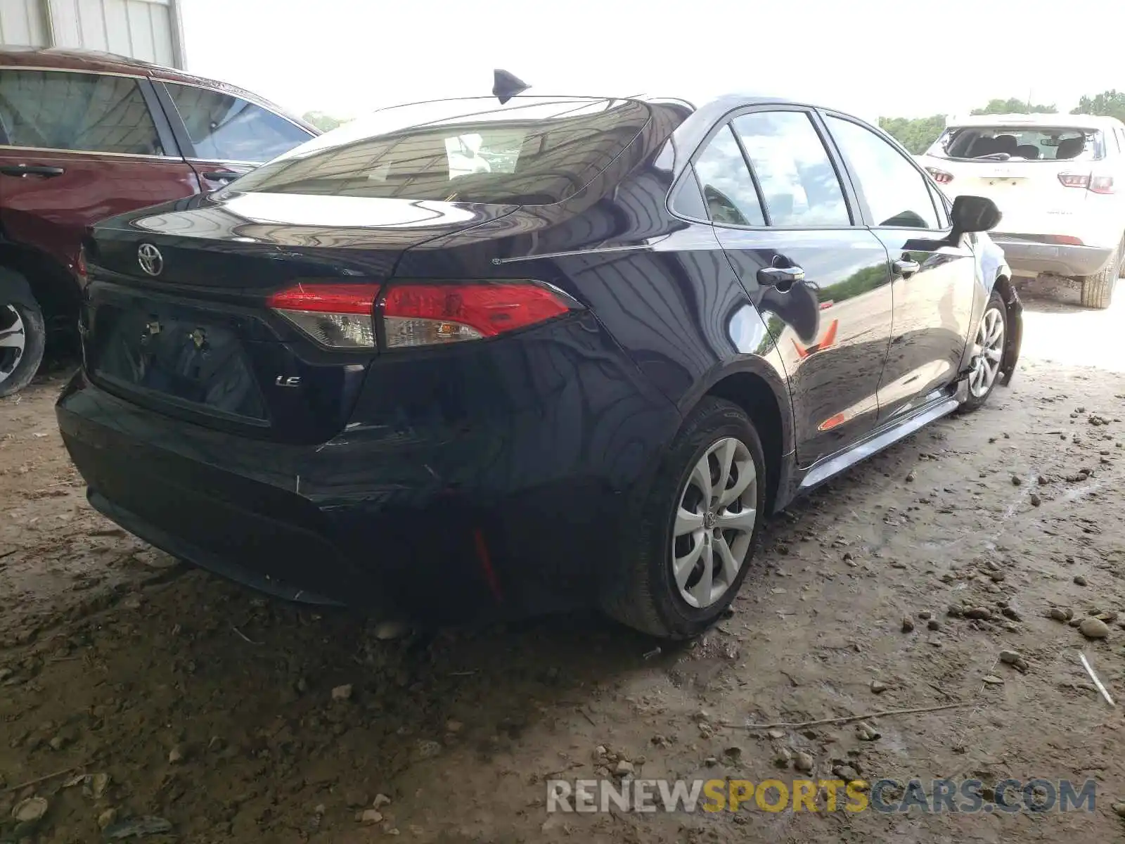 4 Photograph of a damaged car JTDEPMAE1MJ138309 TOYOTA COROLLA 2021