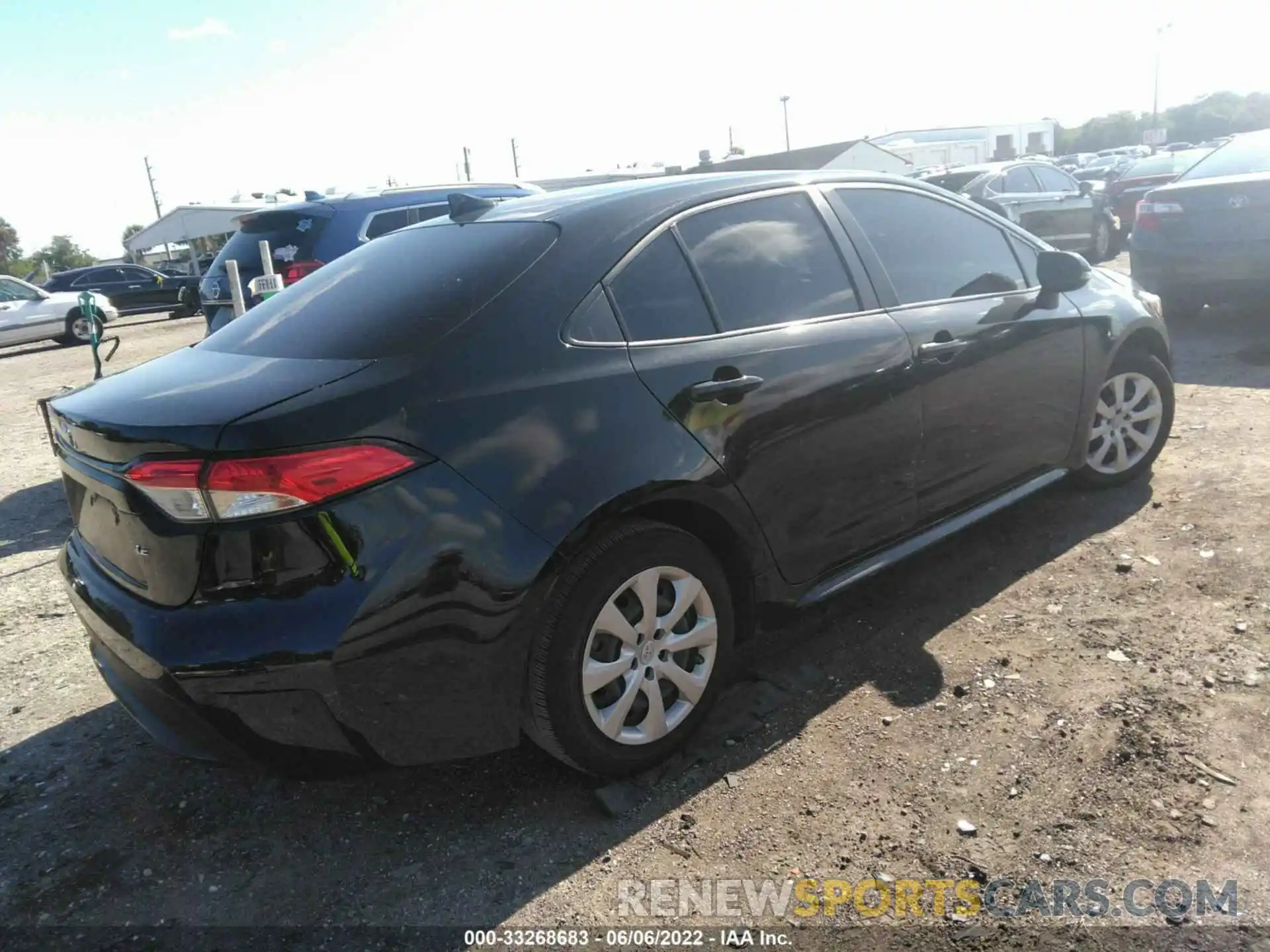 4 Photograph of a damaged car JTDEPMAE1MJ139251 TOYOTA COROLLA 2021