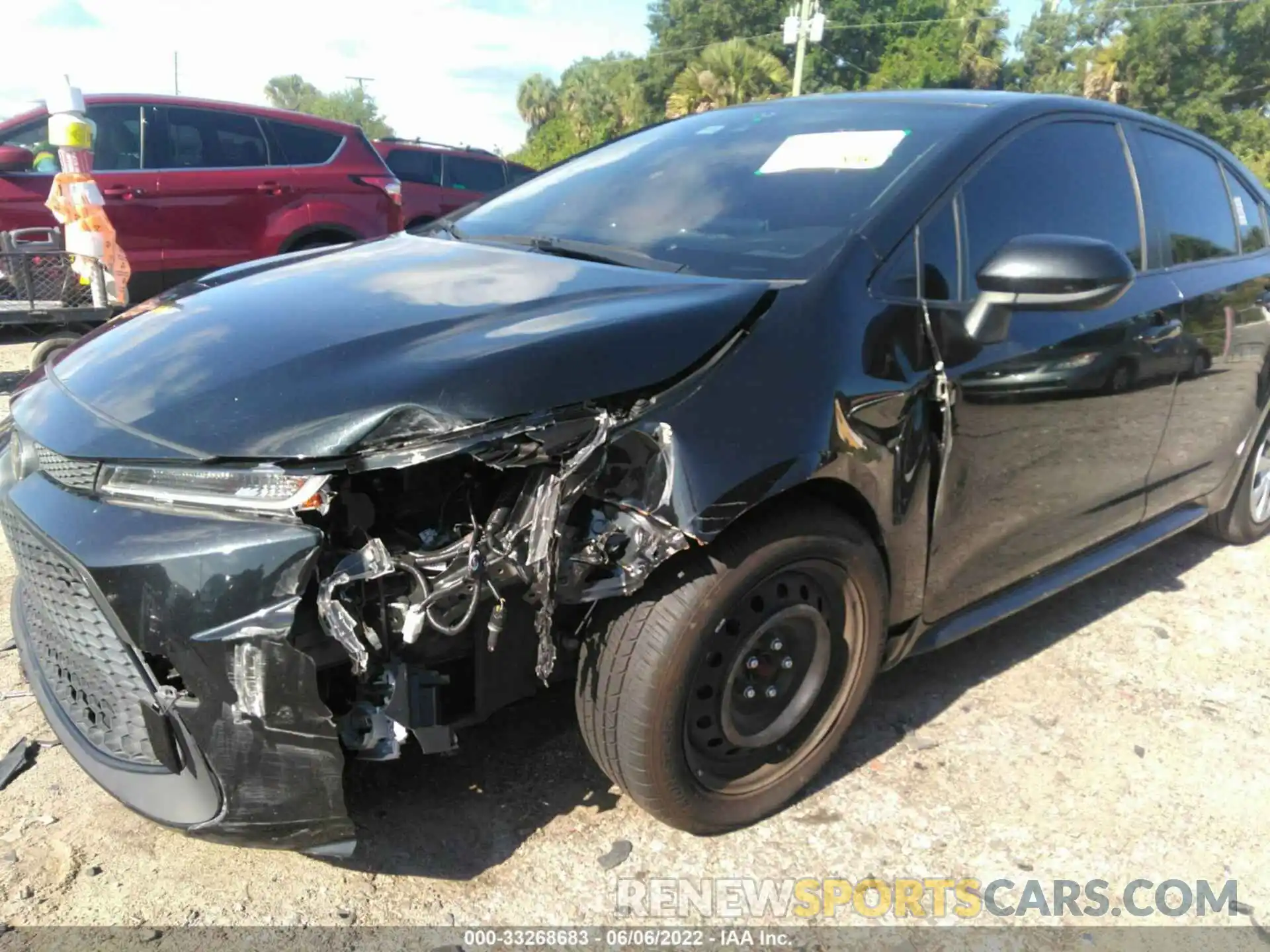 6 Photograph of a damaged car JTDEPMAE1MJ139251 TOYOTA COROLLA 2021