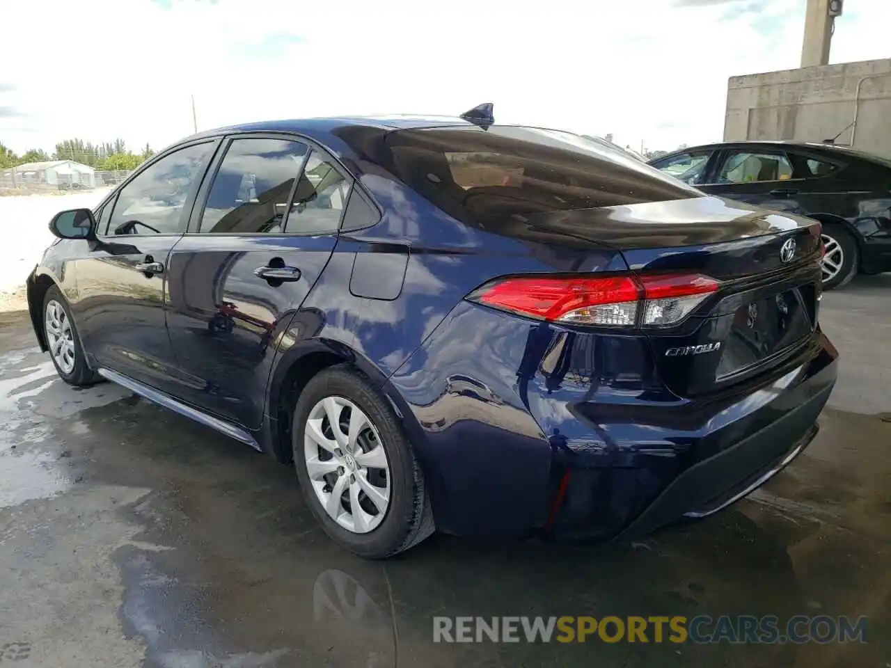 3 Photograph of a damaged car JTDEPMAE1MJ142991 TOYOTA COROLLA 2021