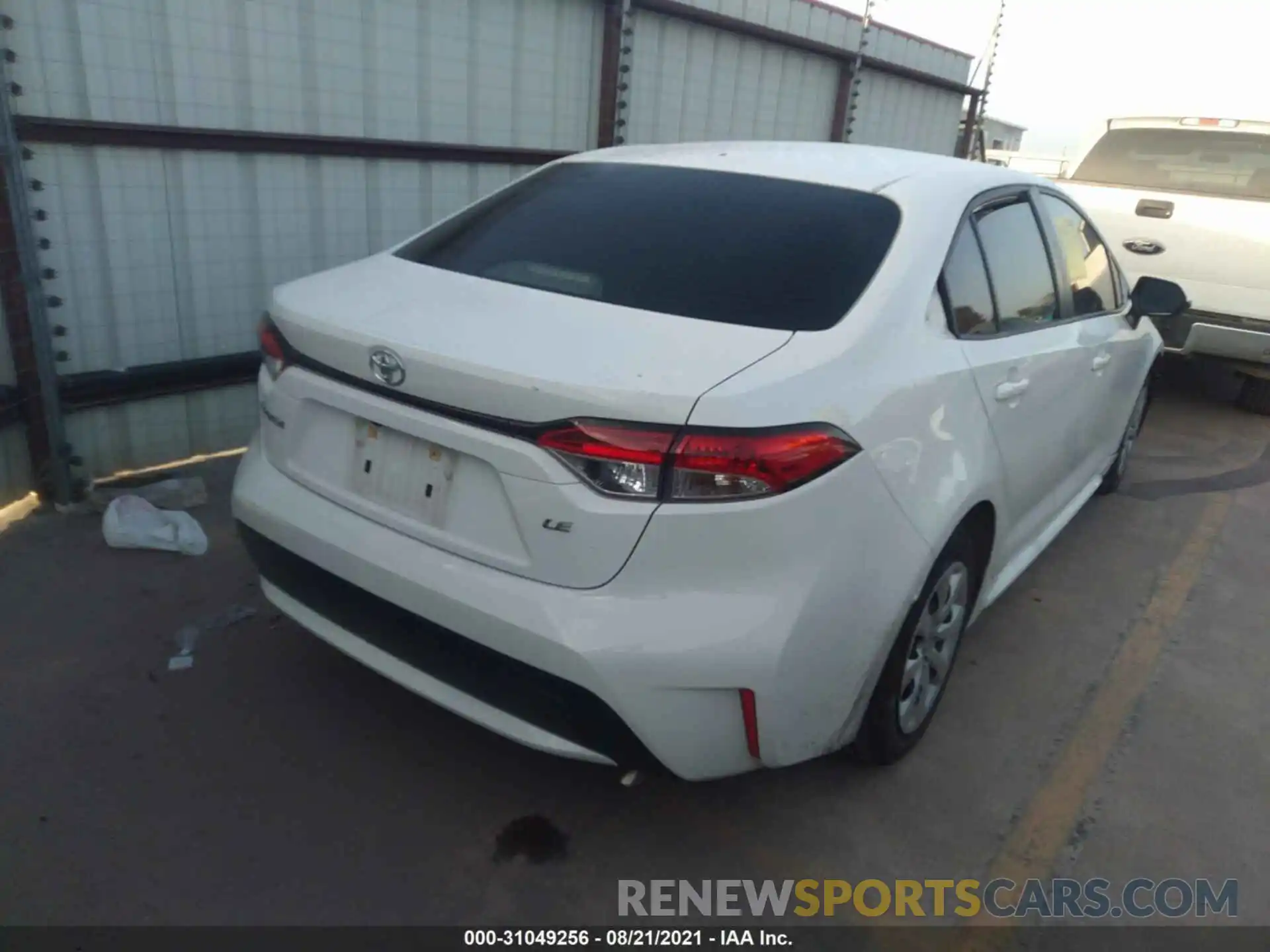 4 Photograph of a damaged car JTDEPMAE1MJ143204 TOYOTA COROLLA 2021