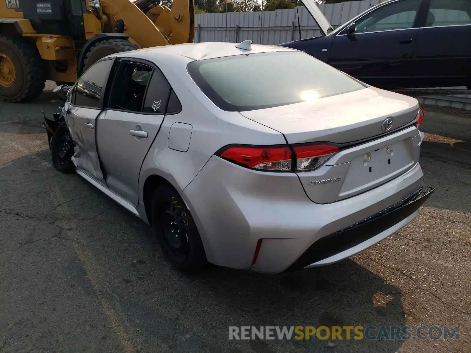 3 Photograph of a damaged car JTDEPMAE1MJ144787 TOYOTA COROLLA 2021