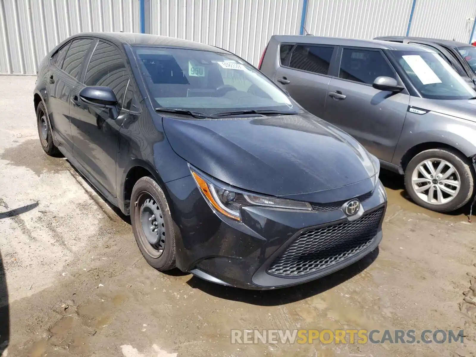 1 Photograph of a damaged car JTDEPMAE1MJ144966 TOYOTA COROLLA 2021