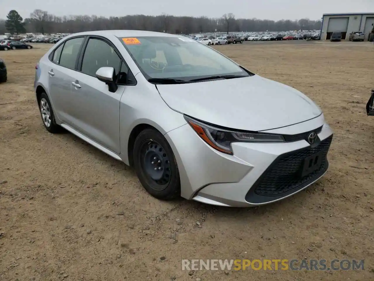 1 Photograph of a damaged car JTDEPMAE1MJ145566 TOYOTA COROLLA 2021