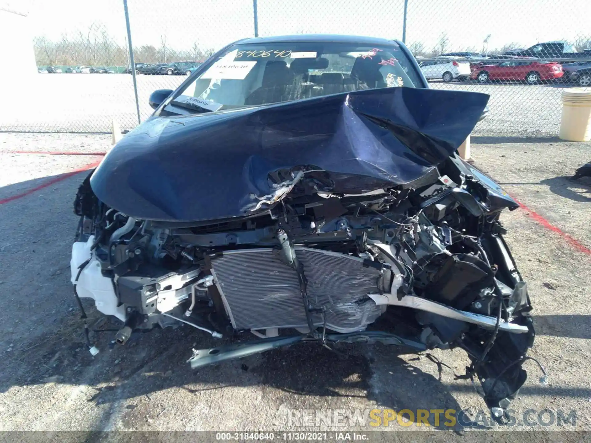 6 Photograph of a damaged car JTDEPMAE1MJ145874 TOYOTA COROLLA 2021