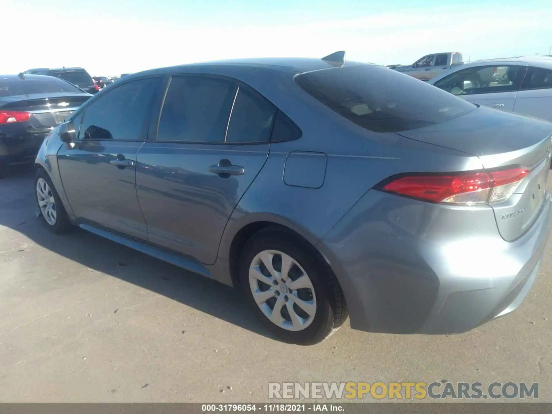 3 Photograph of a damaged car JTDEPMAE1MJ146586 TOYOTA COROLLA 2021