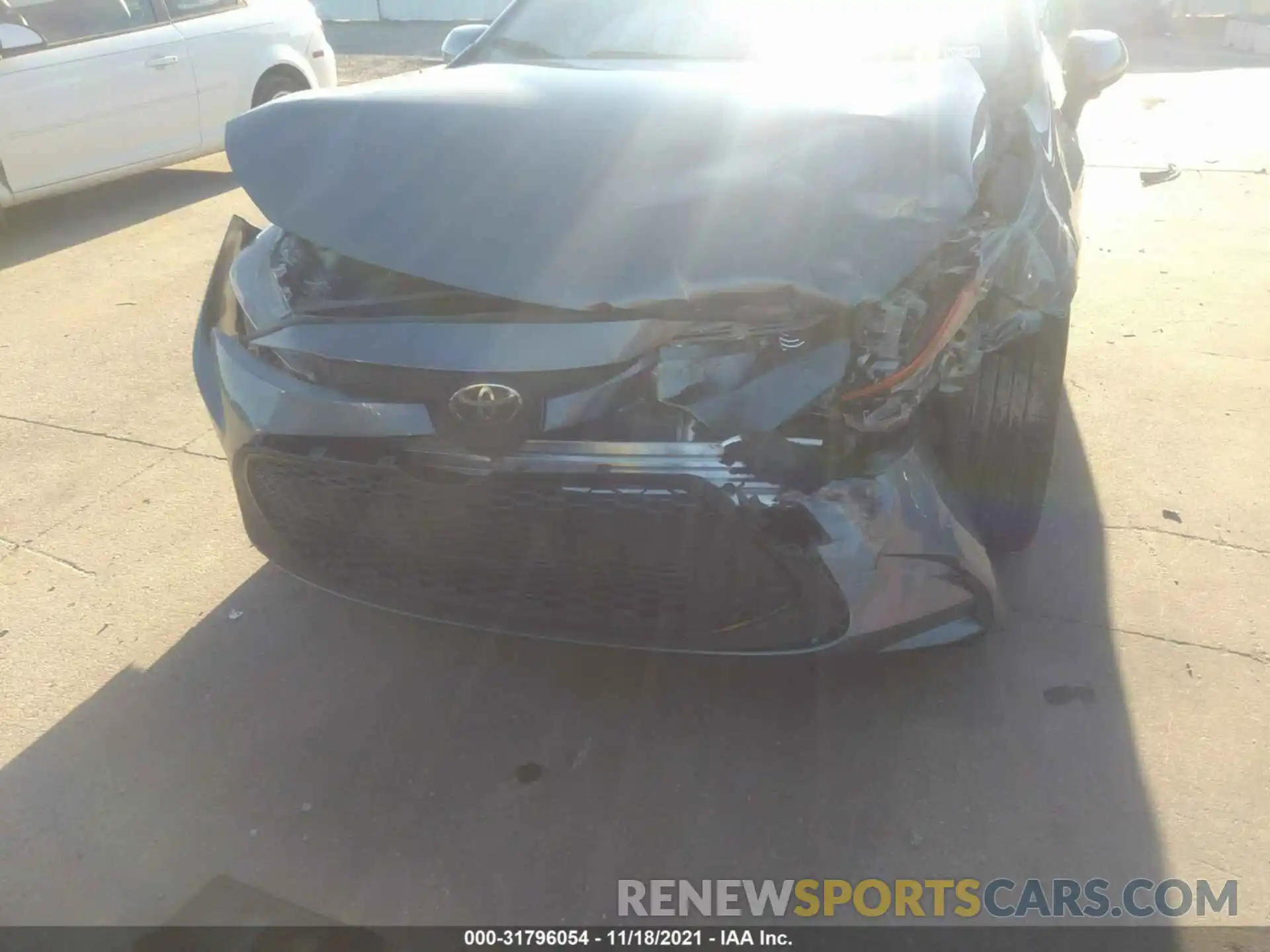 6 Photograph of a damaged car JTDEPMAE1MJ146586 TOYOTA COROLLA 2021