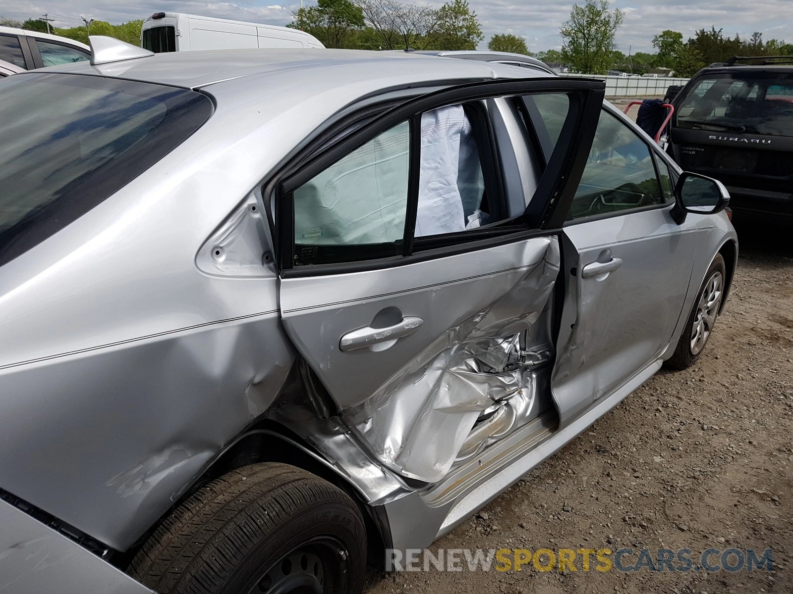 9 Photograph of a damaged car JTDEPMAE1MJ149309 TOYOTA COROLLA 2021