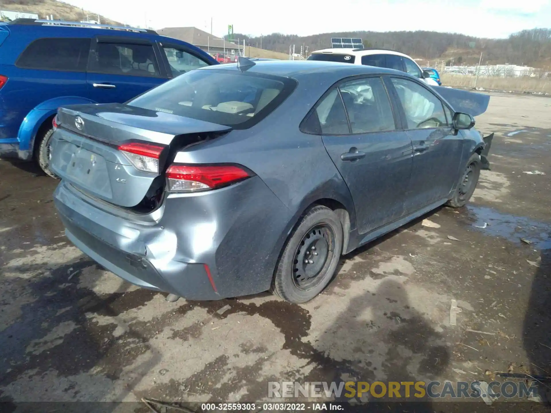 4 Photograph of a damaged car JTDEPMAE1MJ149357 TOYOTA COROLLA 2021