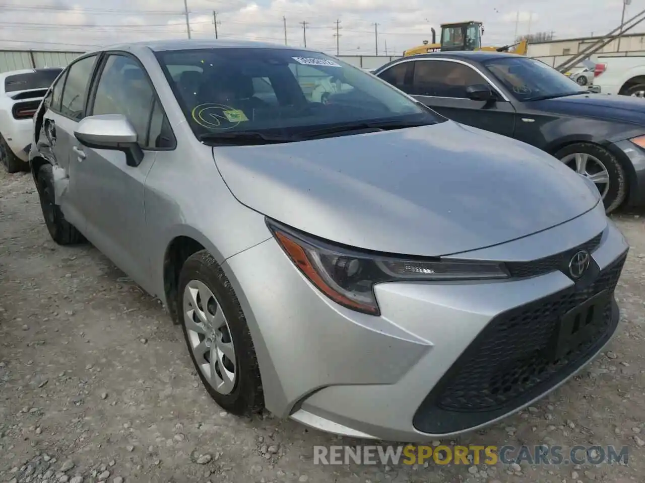 1 Photograph of a damaged car JTDEPMAE1MJ149990 TOYOTA COROLLA 2021