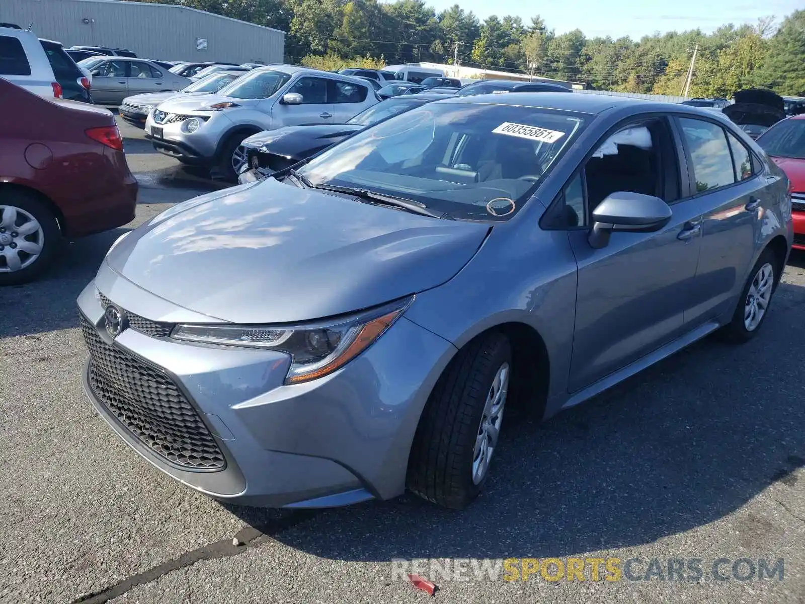 2 Photograph of a damaged car JTDEPMAE1MJ152940 TOYOTA COROLLA 2021