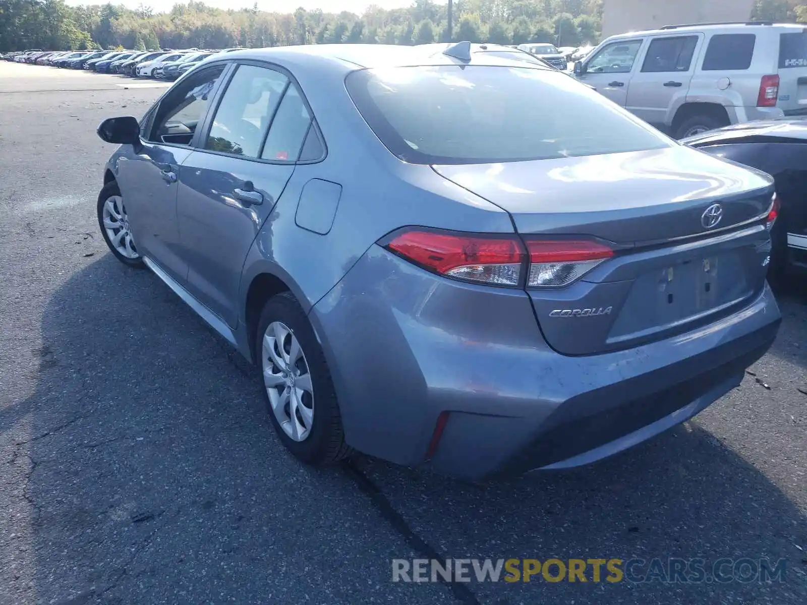 3 Photograph of a damaged car JTDEPMAE1MJ152940 TOYOTA COROLLA 2021