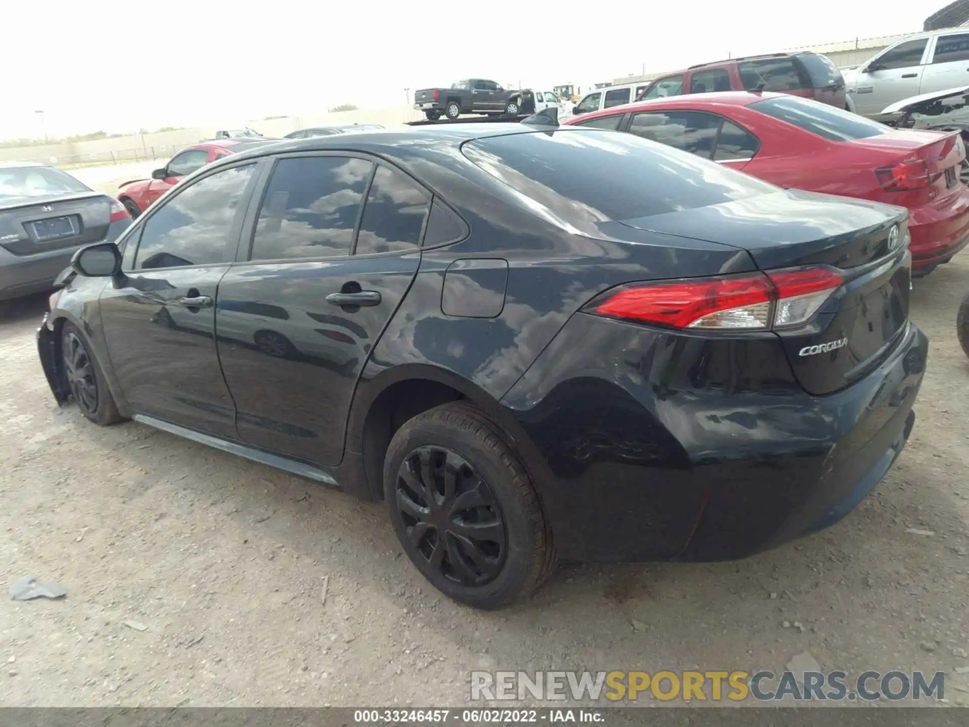 3 Photograph of a damaged car JTDEPMAE1MJ153246 TOYOTA COROLLA 2021