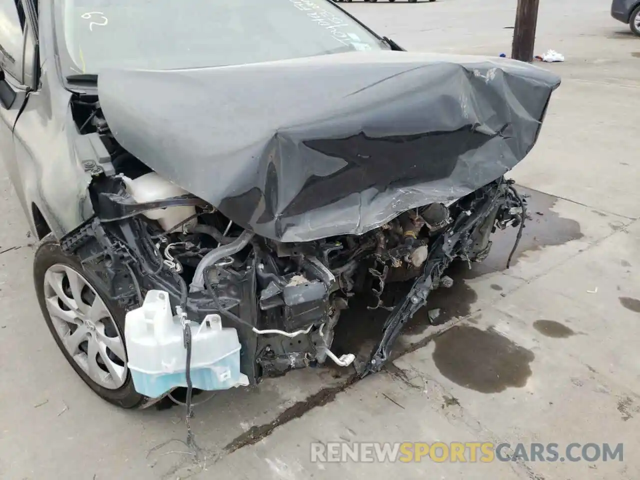 9 Photograph of a damaged car JTDEPMAE1MJ153280 TOYOTA COROLLA 2021