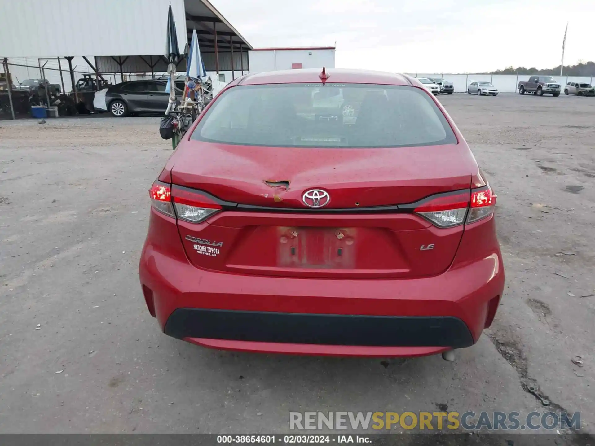 16 Photograph of a damaged car JTDEPMAE1MJ153568 TOYOTA COROLLA 2021