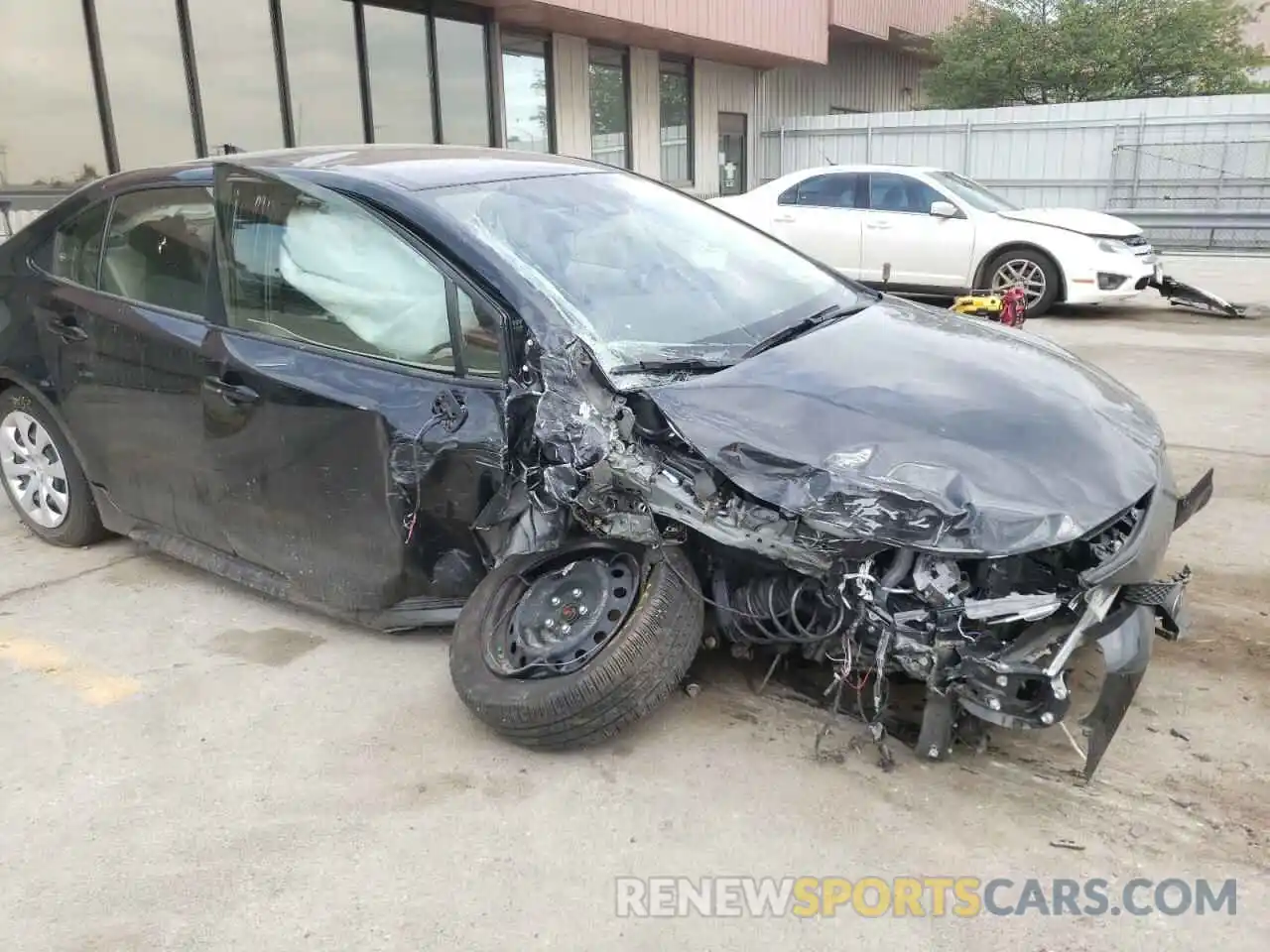 9 Photograph of a damaged car JTDEPMAE1MJ155143 TOYOTA COROLLA 2021