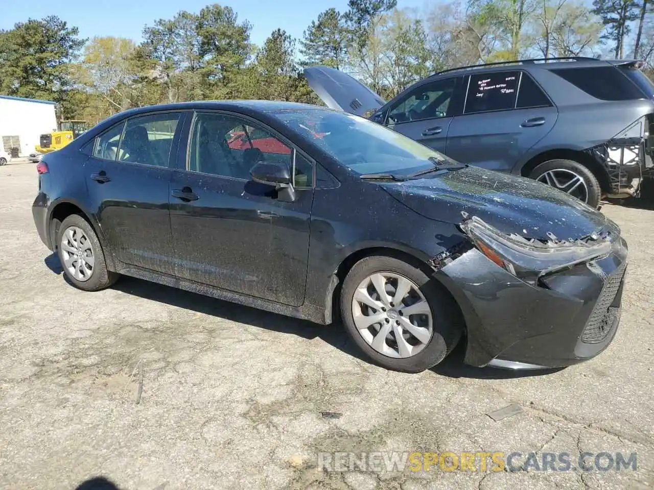 4 Photograph of a damaged car JTDEPMAE1MJ155224 TOYOTA COROLLA 2021