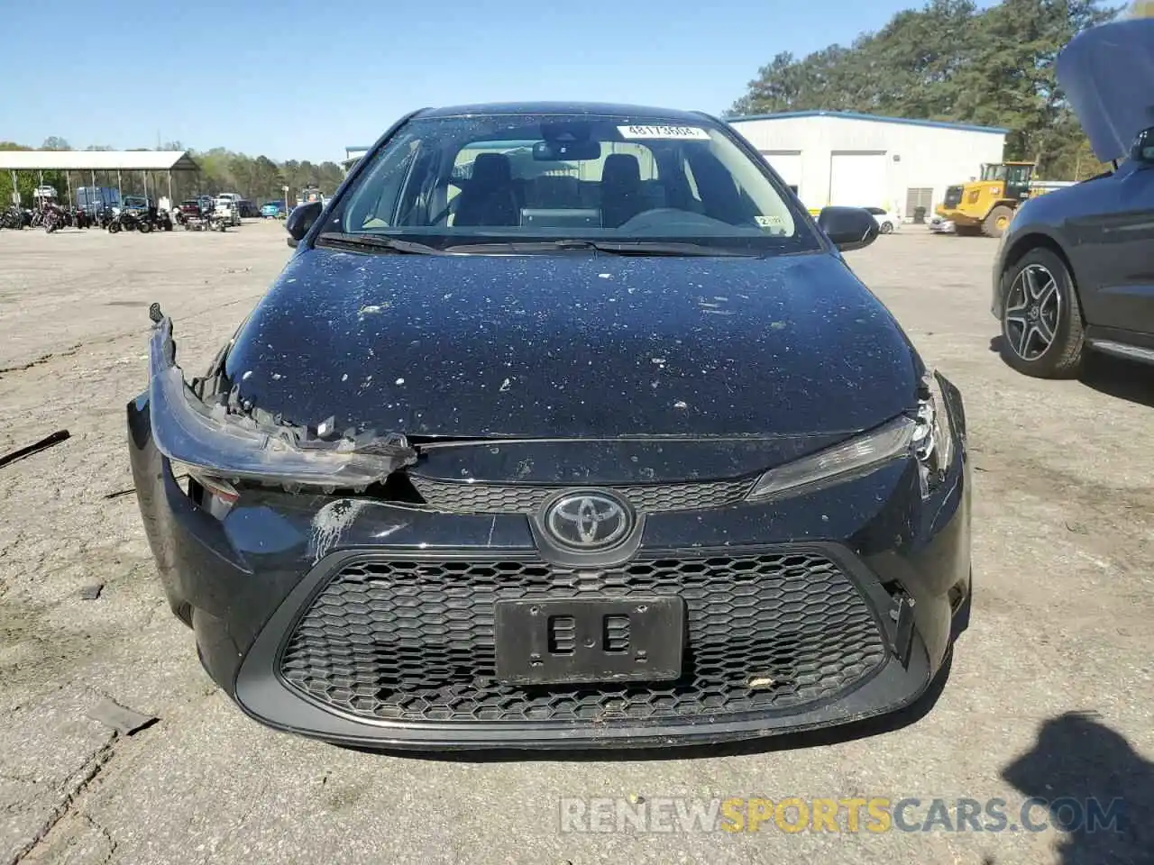 5 Photograph of a damaged car JTDEPMAE1MJ155224 TOYOTA COROLLA 2021