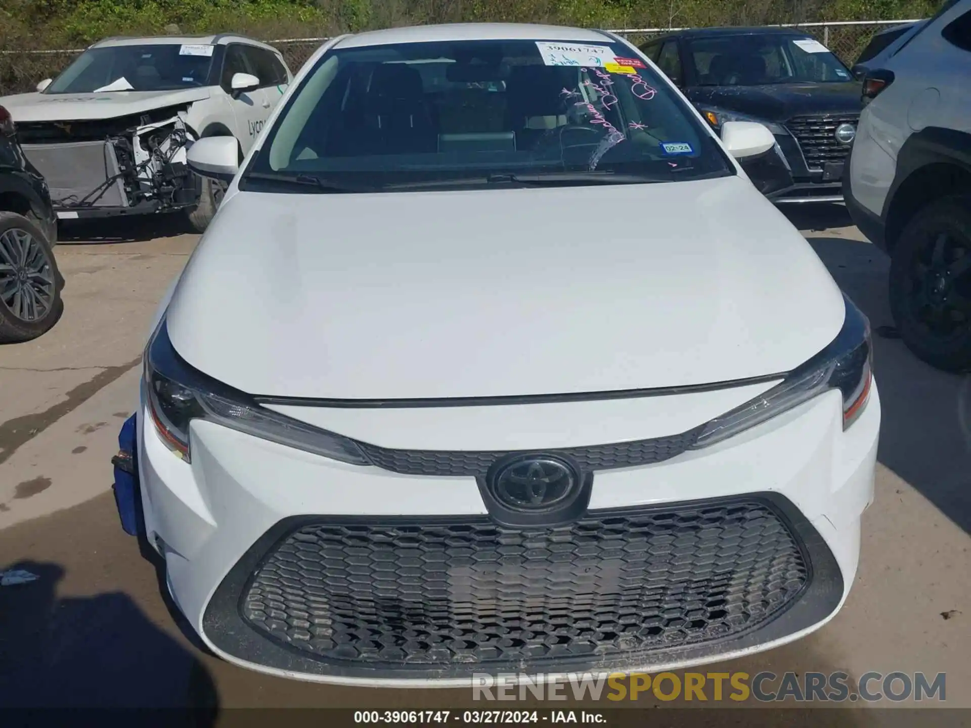 12 Photograph of a damaged car JTDEPMAE1MJ155692 TOYOTA COROLLA 2021