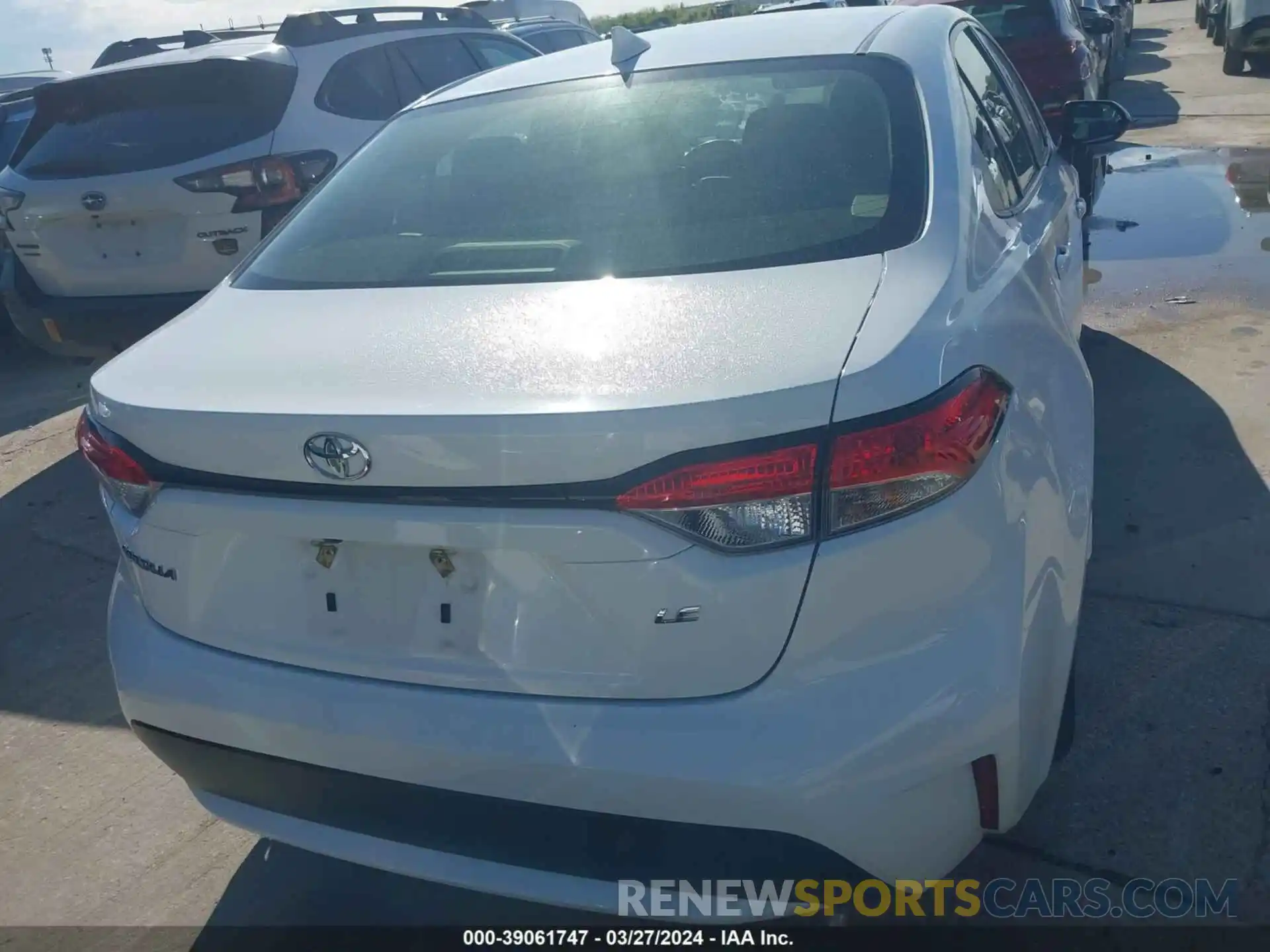 16 Photograph of a damaged car JTDEPMAE1MJ155692 TOYOTA COROLLA 2021