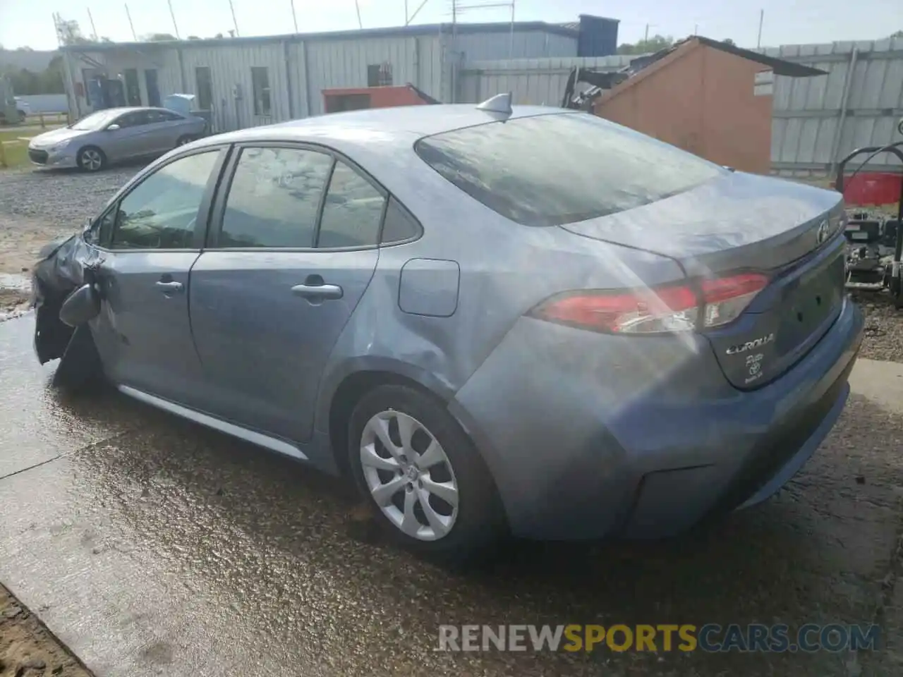 3 Photograph of a damaged car JTDEPMAE1MJ158351 TOYOTA COROLLA 2021