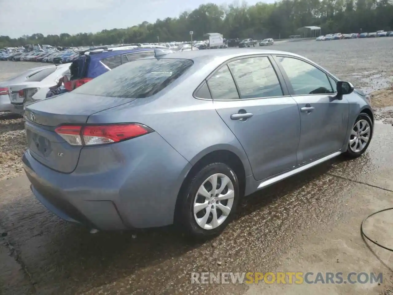 4 Photograph of a damaged car JTDEPMAE1MJ158351 TOYOTA COROLLA 2021