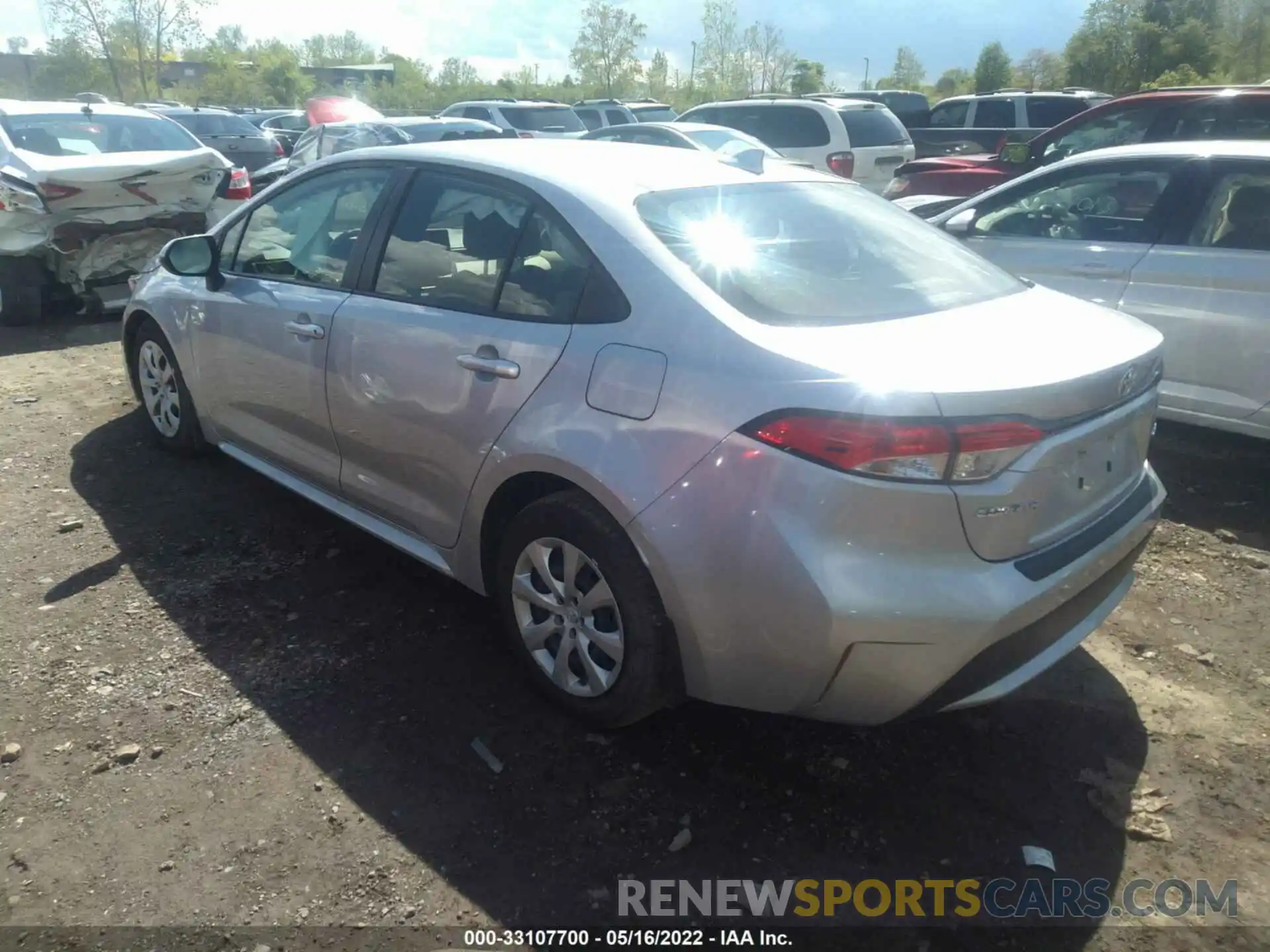 3 Photograph of a damaged car JTDEPMAE1MJ158429 TOYOTA COROLLA 2021