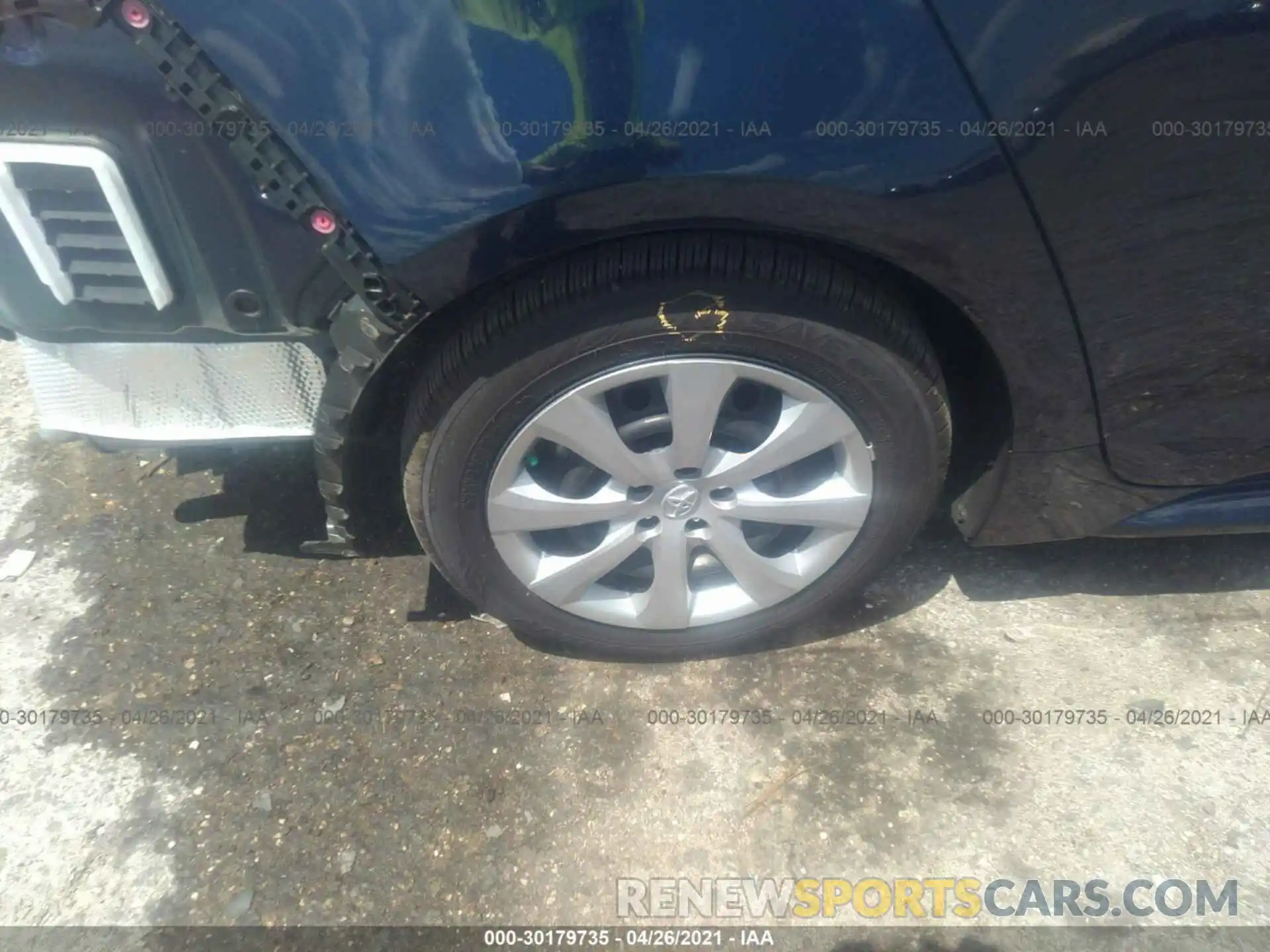 15 Photograph of a damaged car JTDEPMAE1MJ159628 TOYOTA COROLLA 2021