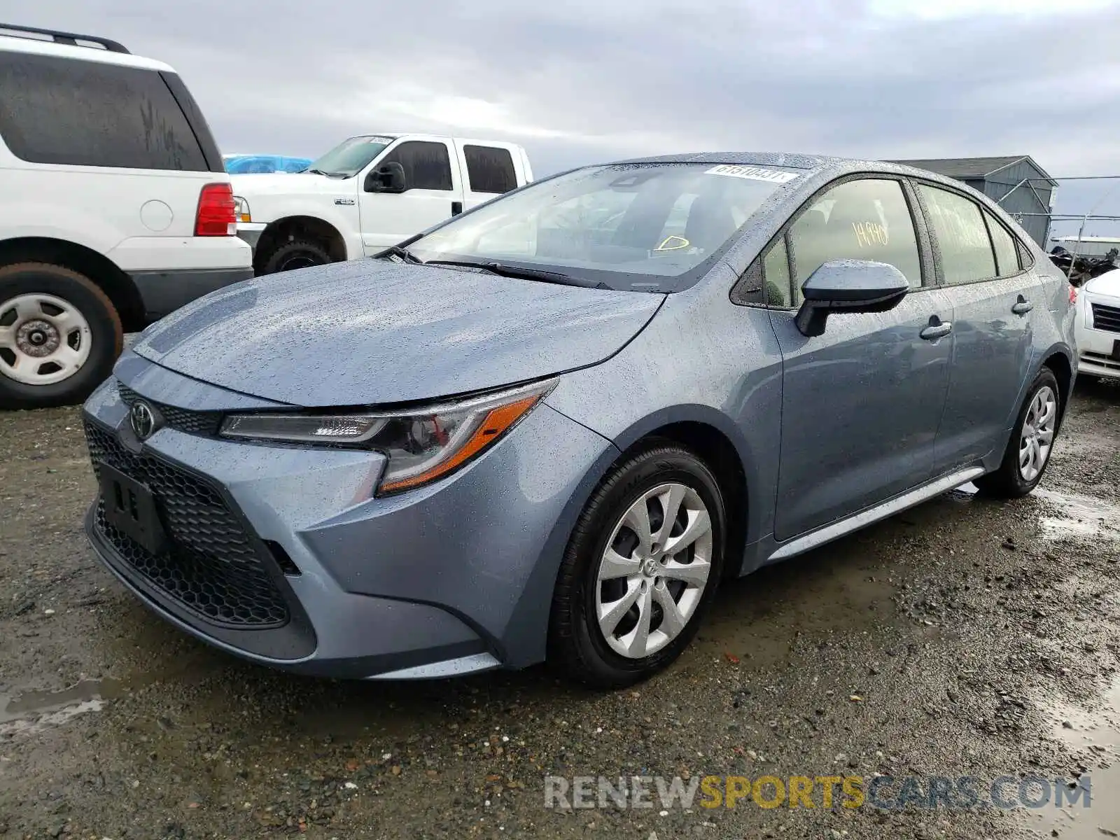 2 Photograph of a damaged car JTDEPMAE1MJ160200 TOYOTA COROLLA 2021